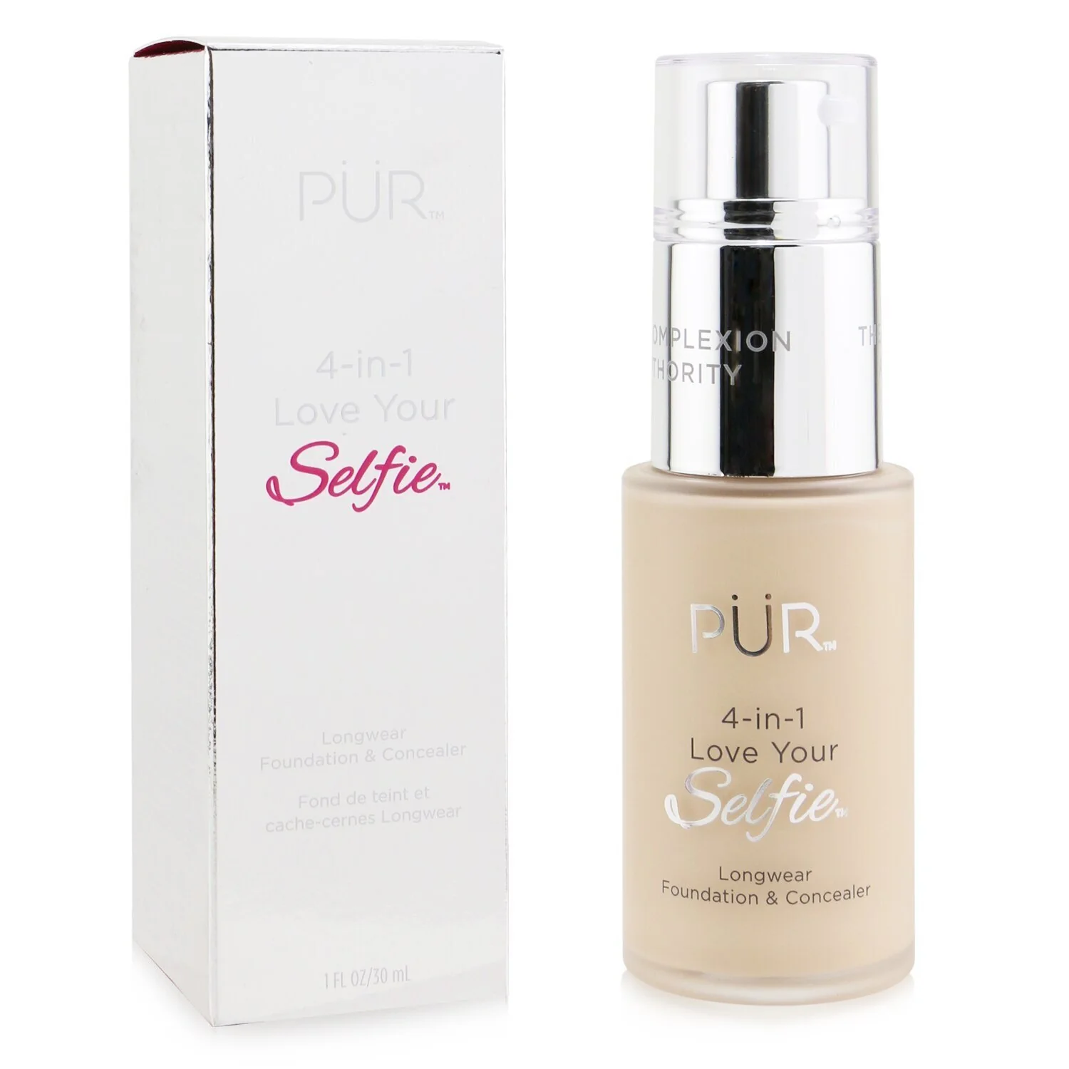 PUR (PurMinerals) 4 in 1 Love Your Selfie Longwear Foundation & Concealer - #LN1 Porcelain (Very Fair Skin With Neutral Undertones)  30ml/1oz - Olabens