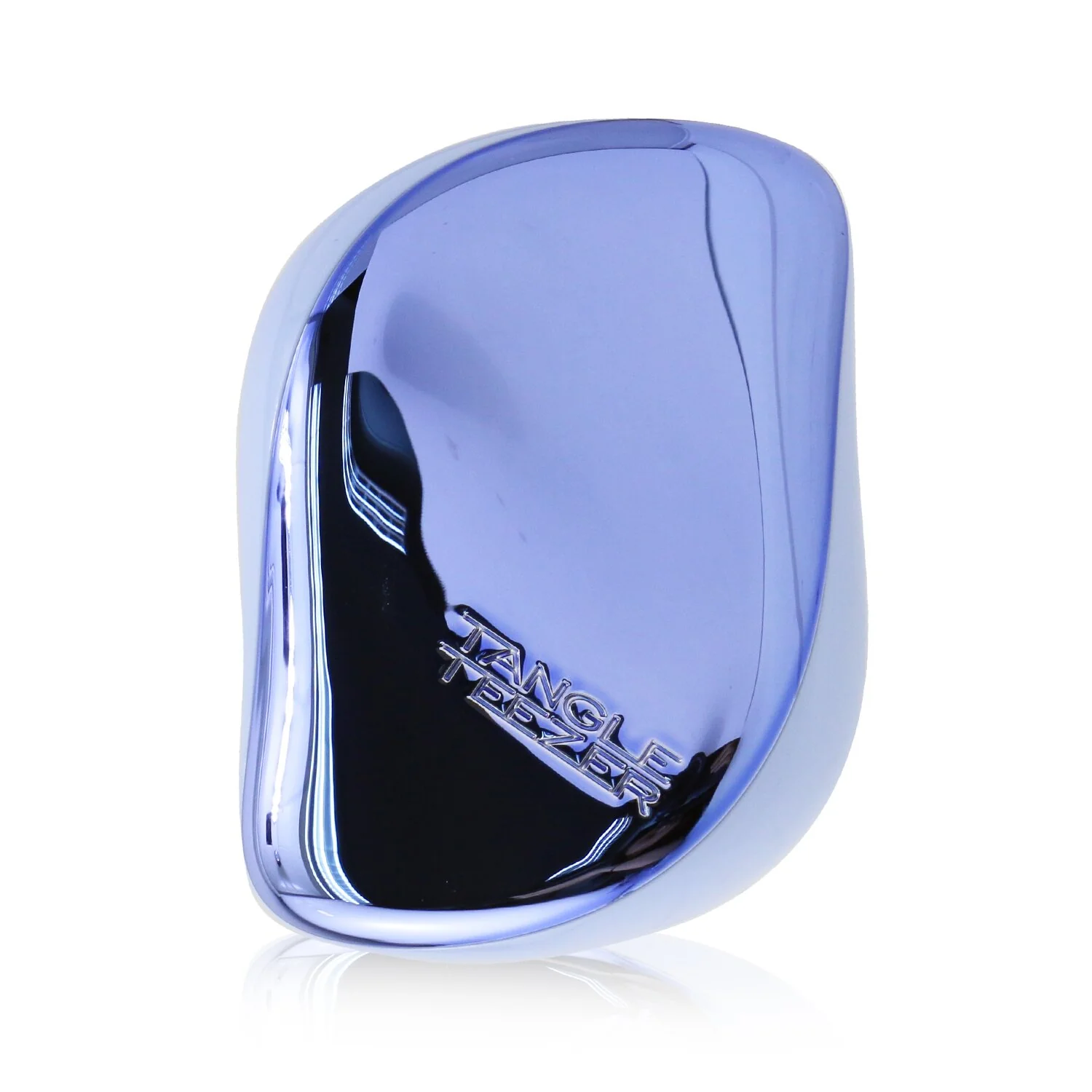 Tangle Teezer Compact Styler On-The-Go Detangling Hair Brush - # Baby Blue Chrome    CS-BBC-010220  1pc - Olabens