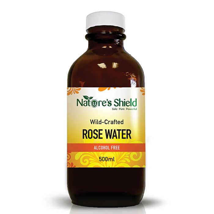 Nature's Shield Wild-Crafted Rose Water 500ml - Olabens