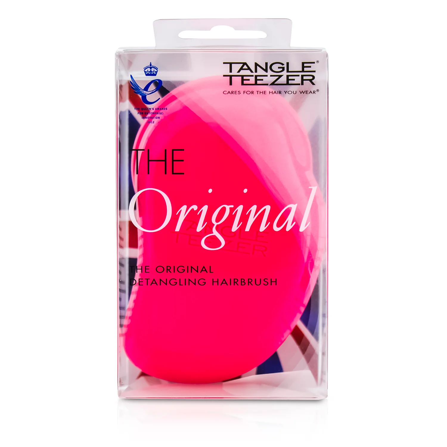 Tangle Teezer The Original Detangling Hair Brush - # Pink Fizz (For Wet & Dry Hair)  1pc - Olabens