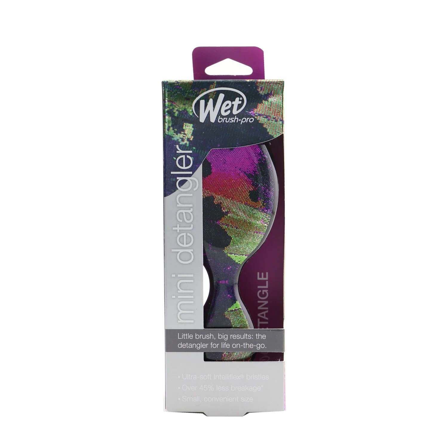 Wet Brush Pro Mini Detangler Metamorphosis - # Painted Lady  1pc - Olabens