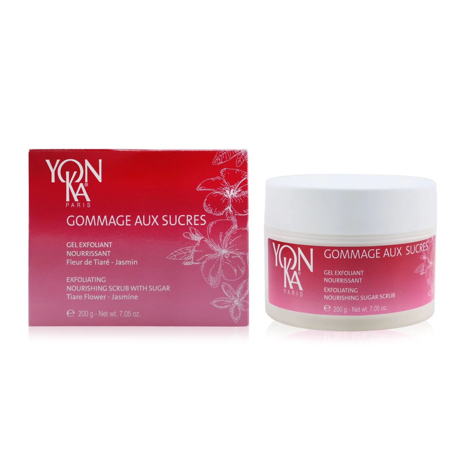 Yonka Gommage Aux Sucres Nourishing Scrub with Sugar - Jasmine  200ml/8.19oz - Olabens