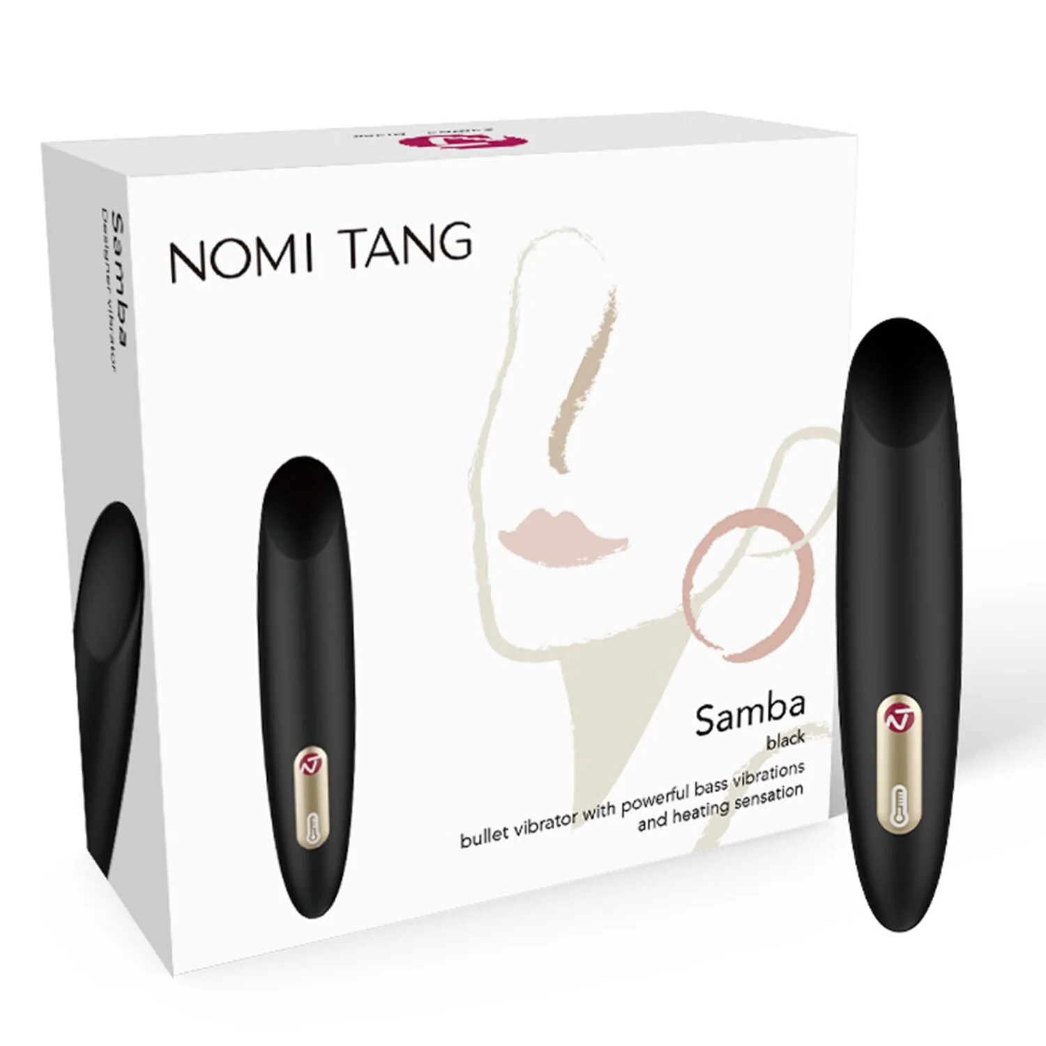 NOMI TANG Samba Mini Warmed Bullet Vibrator  1pc - Olabens
