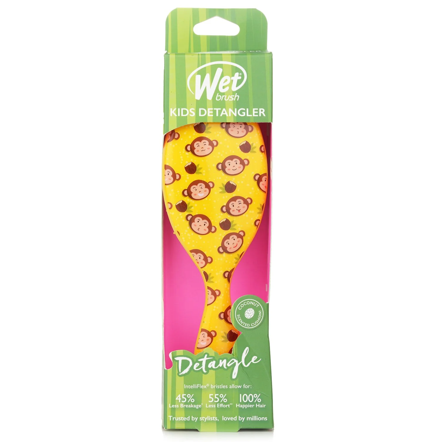 Wet Brush Kids Detangler Sweet Treats Monkey  1pc - Olabens
