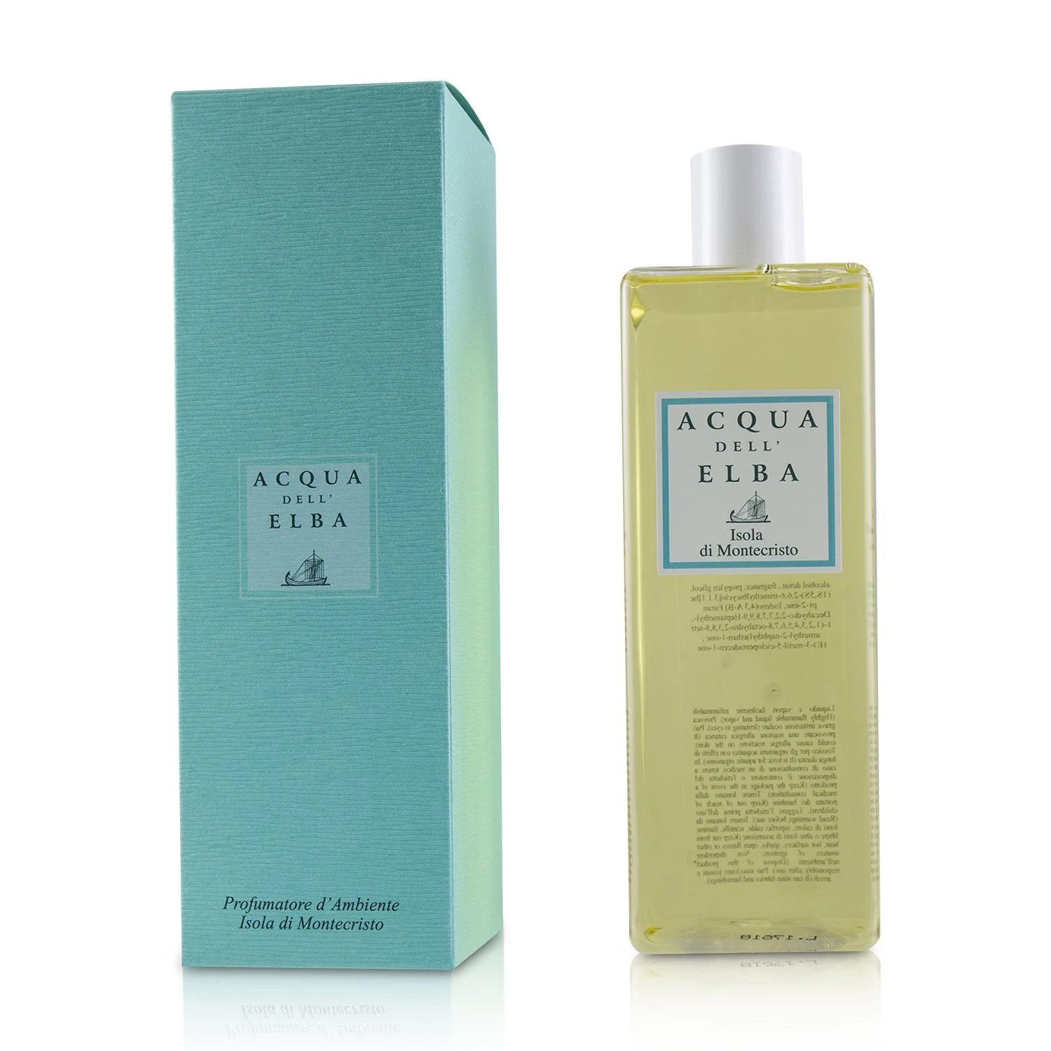 Acqua Dell'Elba Home Fragrance Diffuser Refill - Isola Di Montecristo  500ml/17oz - Olabens