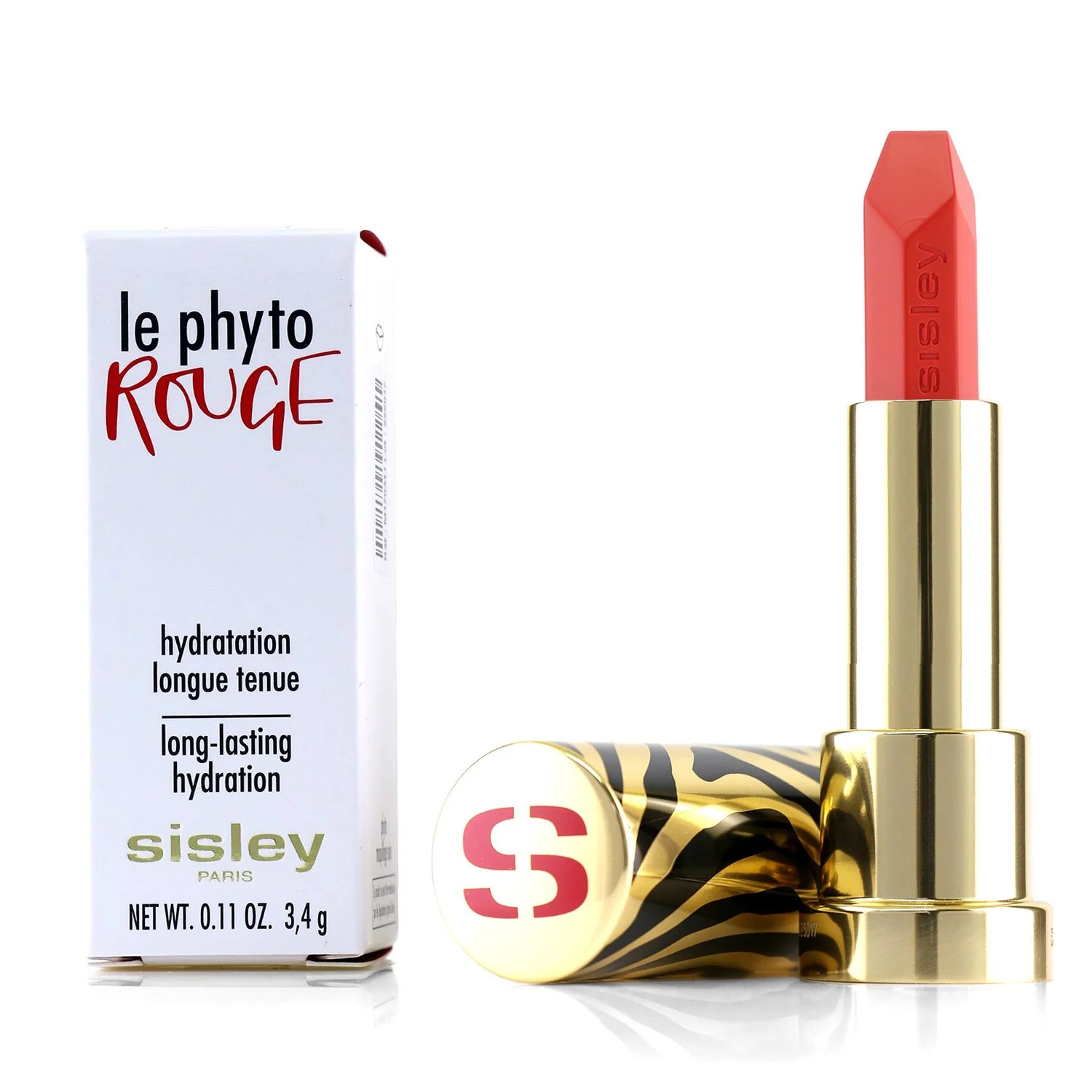 Sisley Le Phyto Rouge Long Lasting Hydration Lipstick - # 40 Rouge Monaco  3.4g/0.11oz - Olabens