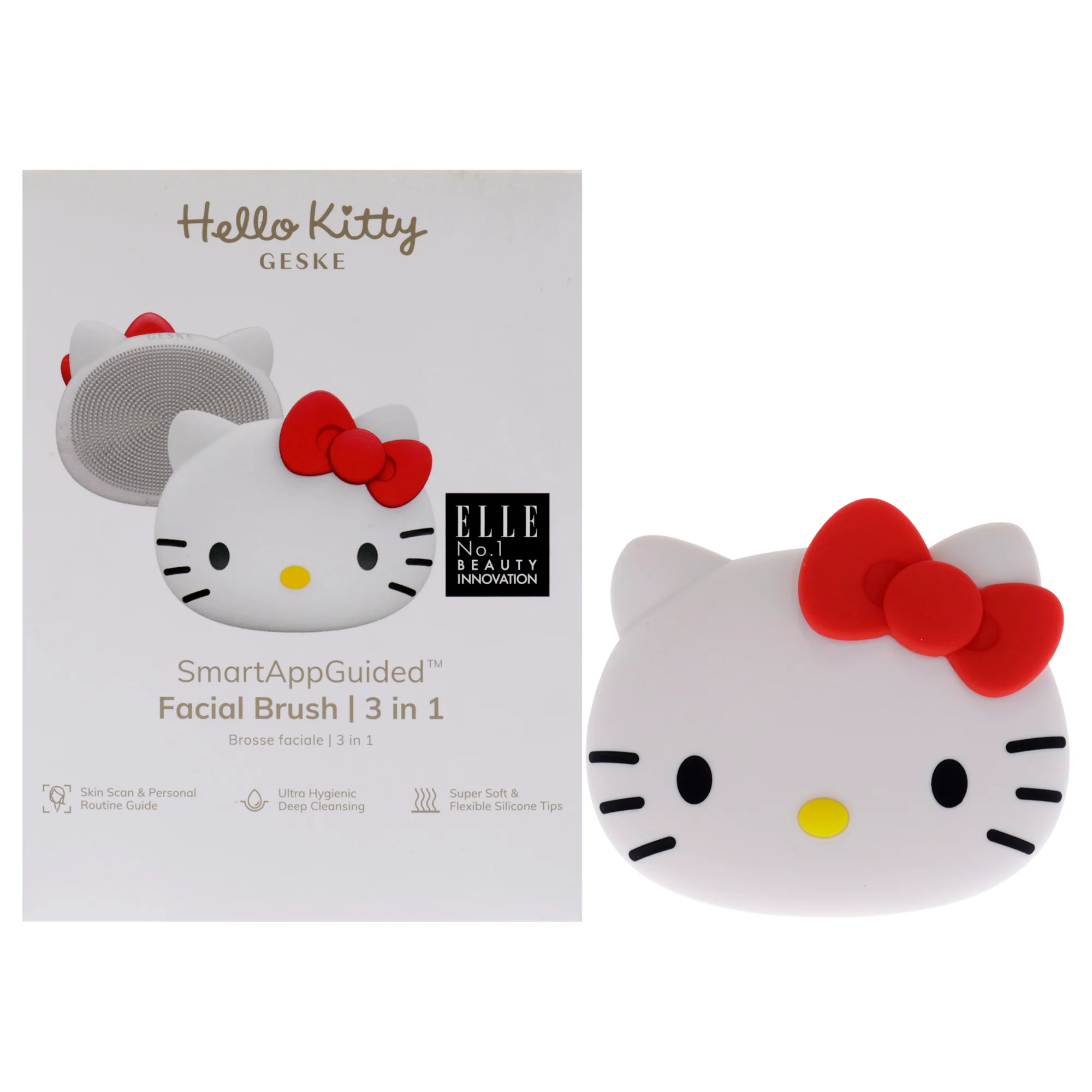 Geske Hello Kitty Facial Brush 3 in 1 - Starlight by Geske for Women - 1 Pc Brush - Olabens