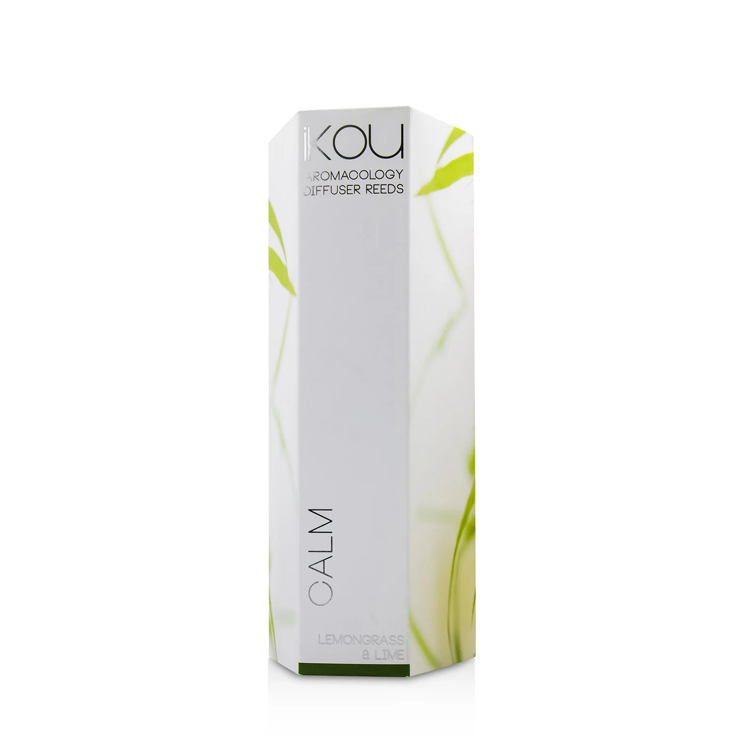 iKOU Aromacology Diffuser Reeds - Calm (Lemongrass & Lime - 9 months supply)  175ml - Olabens