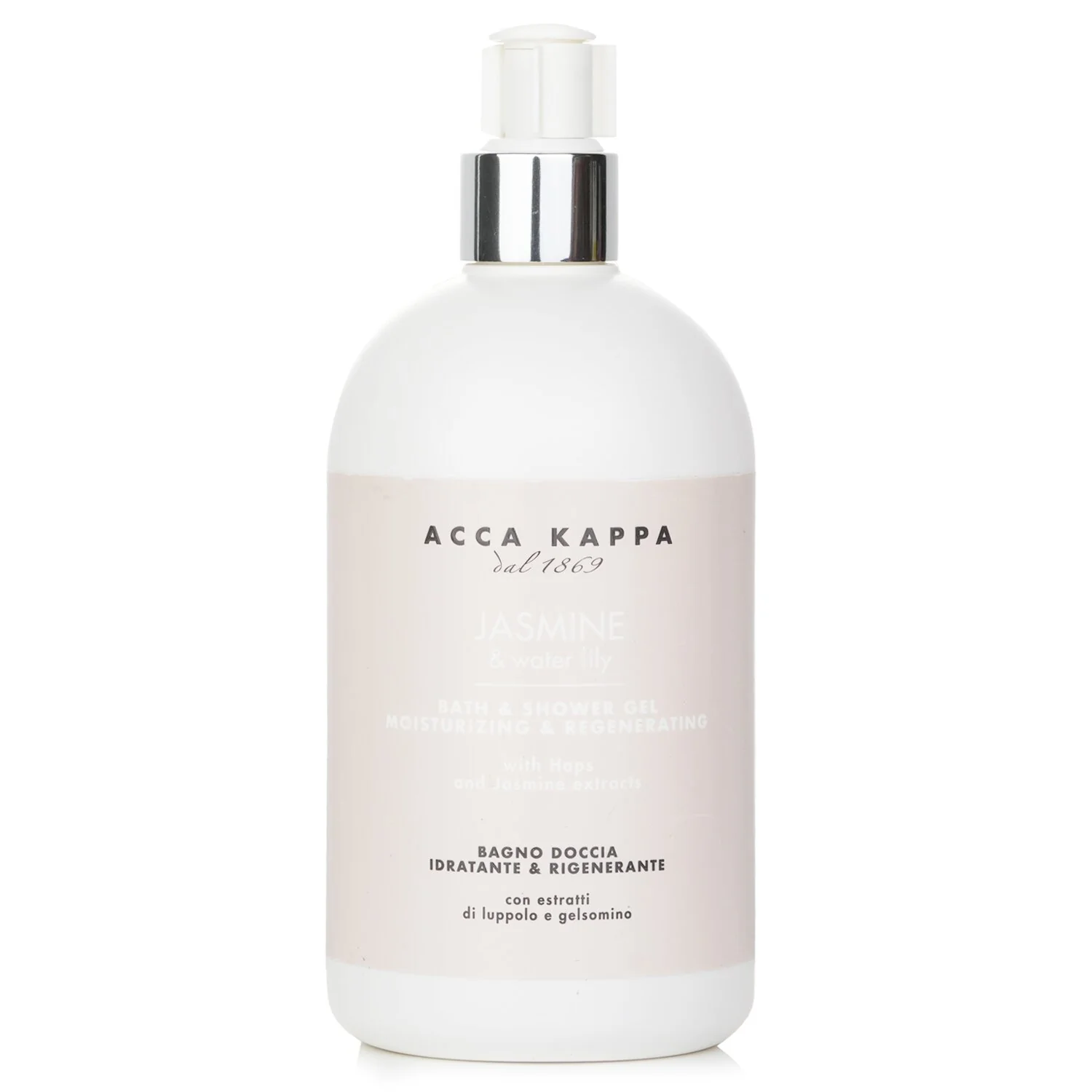 Acca Kappa Jasmine & Water Lily Bath & Shower Gel  500ml/17oz - Olabens