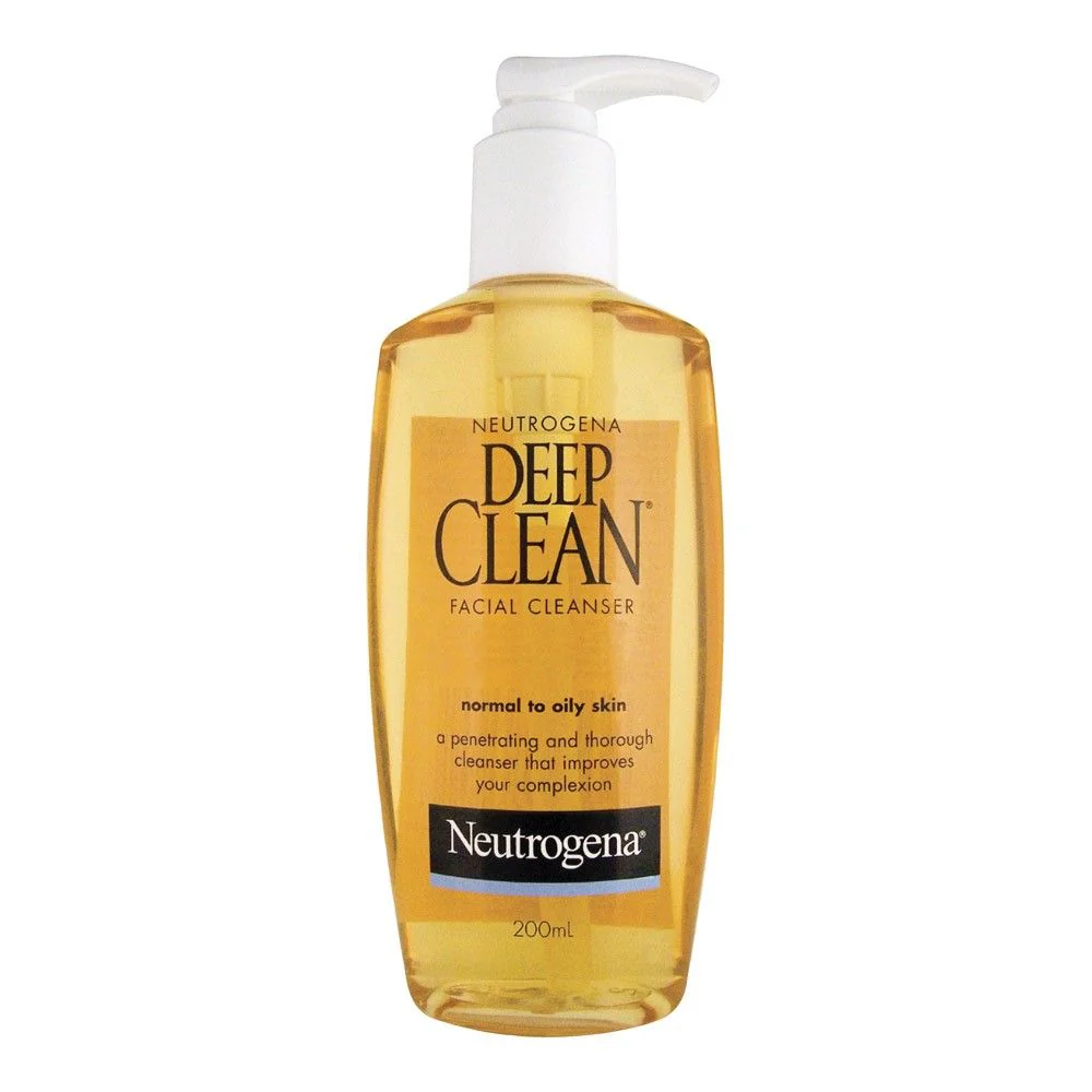 Neutrogena Deep Clean Facial Cleanser 200 ml - Olabens