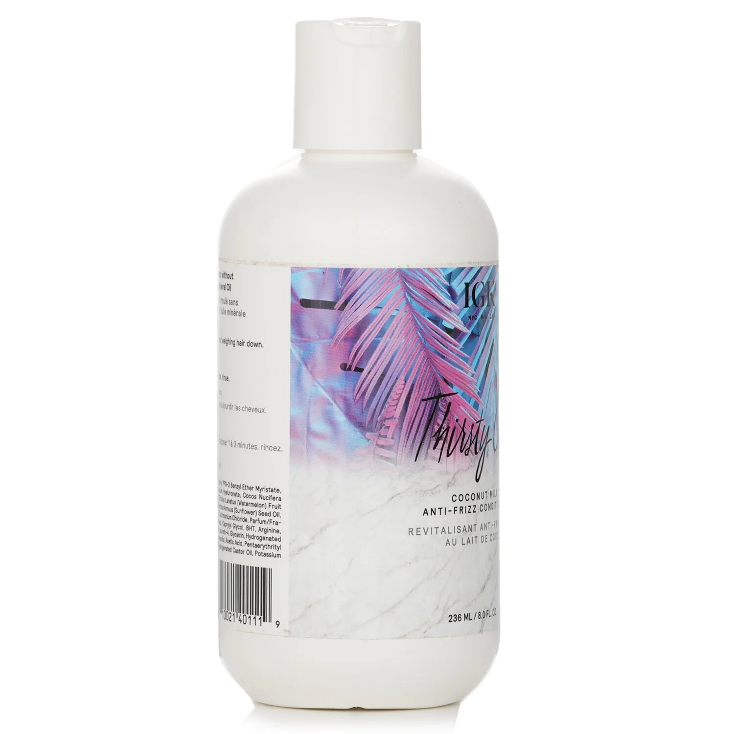 IGK Thirsty Girl Coconut Milk Anti-Frizz Conditioner  236ml/8oz - Olabens