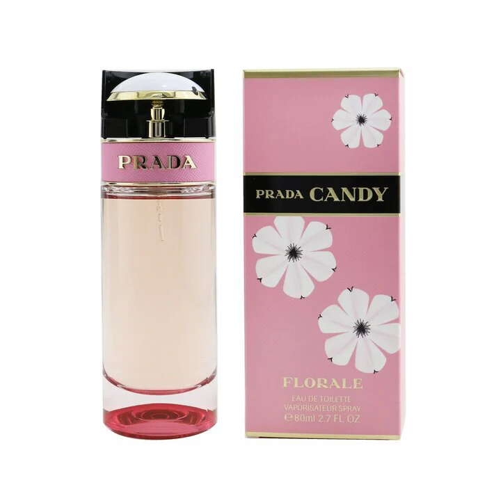 Prada Candy Florale Eau De Toilette Spray 80ml/2.7oz - Olabens