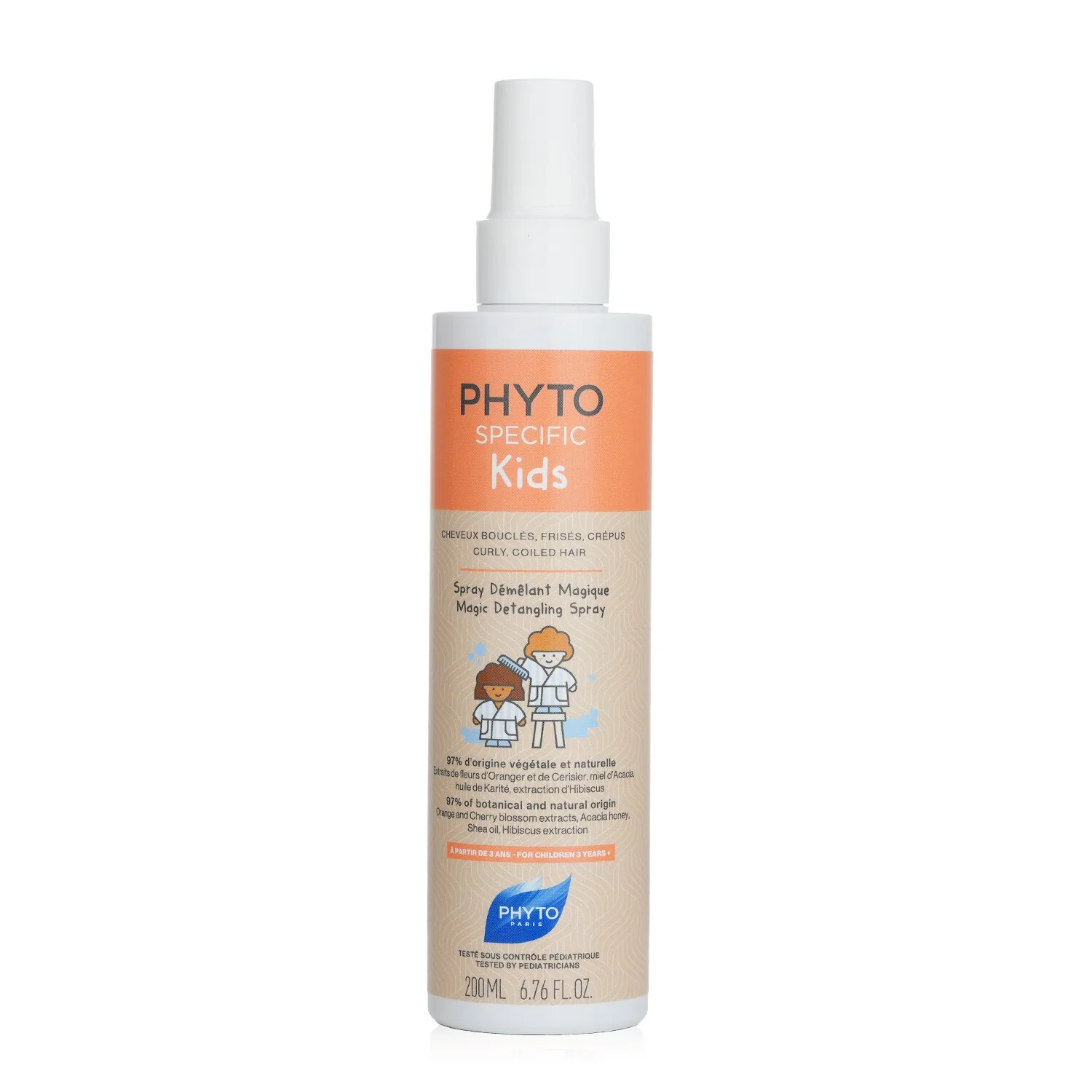 Phyto Phyto Specific Kids Magic Detangling Spray - Curly, Coiled Hair (For Children 3 Years+)  200ml/6.76oz - Olabens
