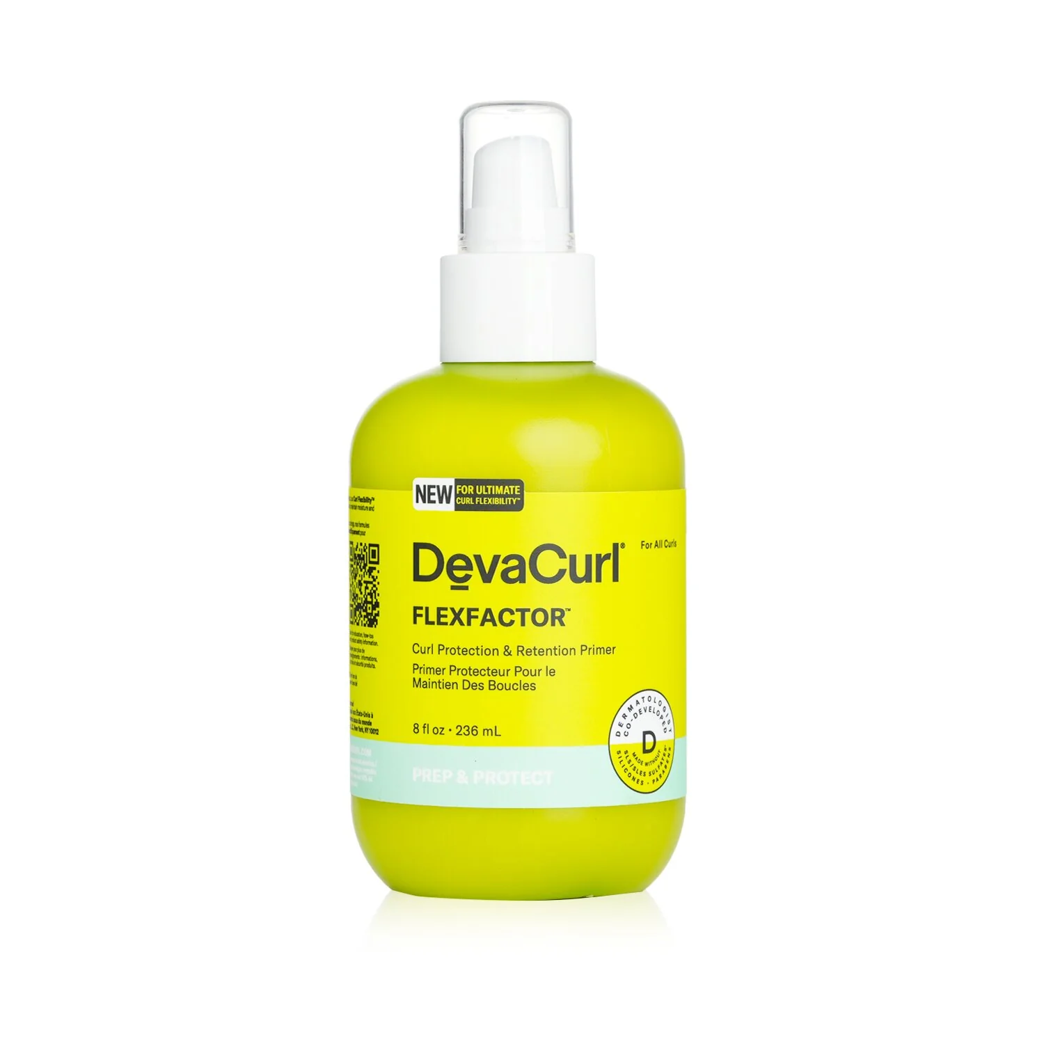 DevaCurl FlexFactor (Curl Protection & Retention Primer - For All Waves, Curls, and Coils)  236ml/8oz - Olabens