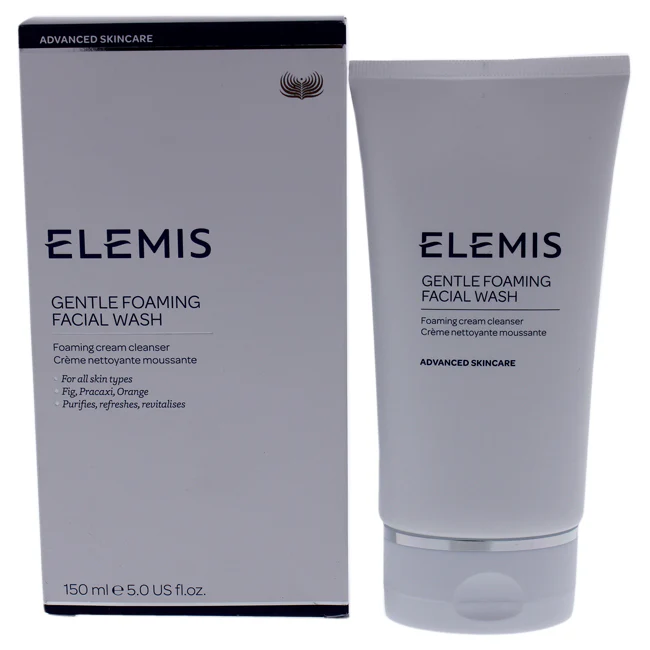 Gentle Foaming Facial Wash by Elemis for Women - 5 oz Cleanser - Olabens