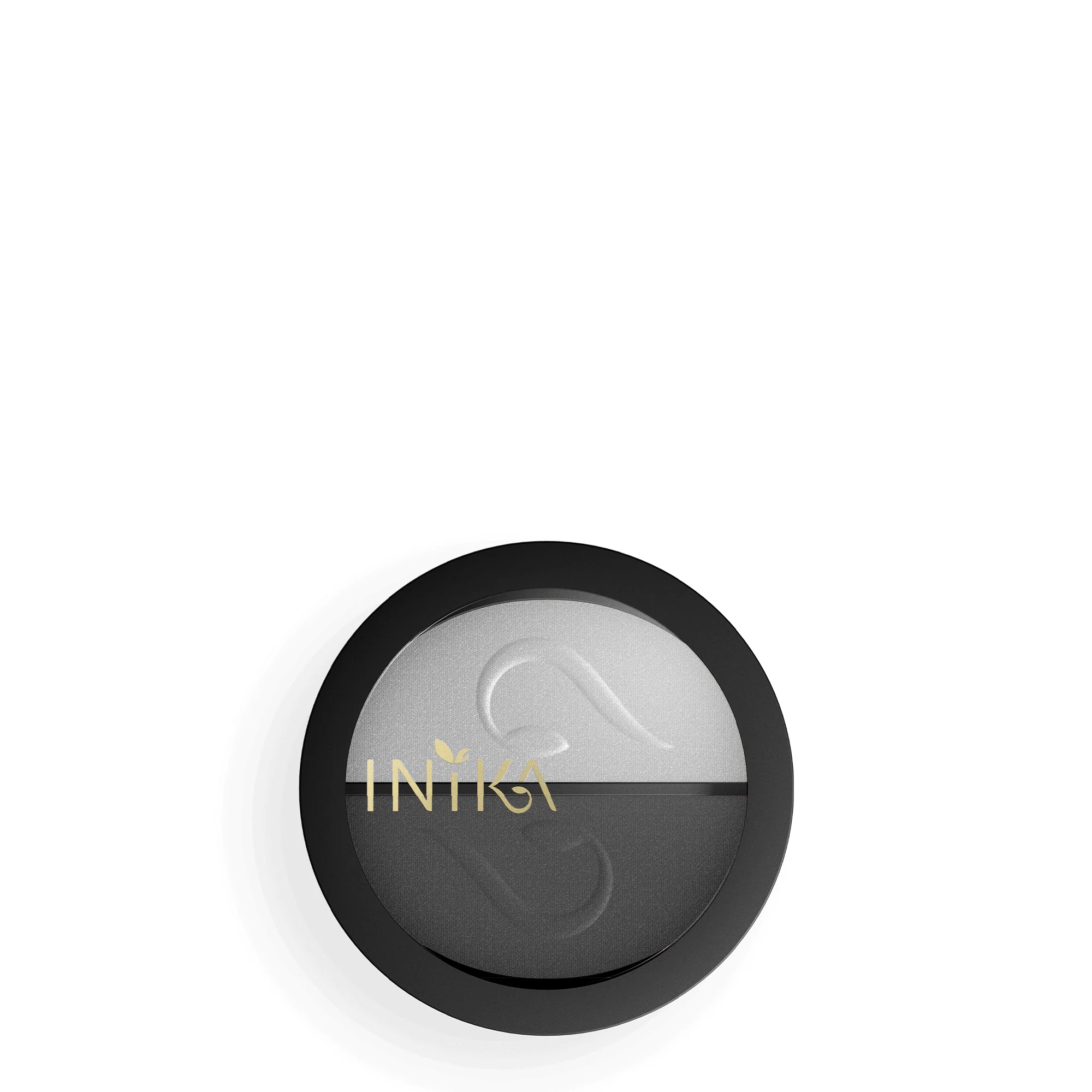 Inika Organic Pressed Mineral Eye Shadow Duo 3.9g - Platinum Steel - Olabens