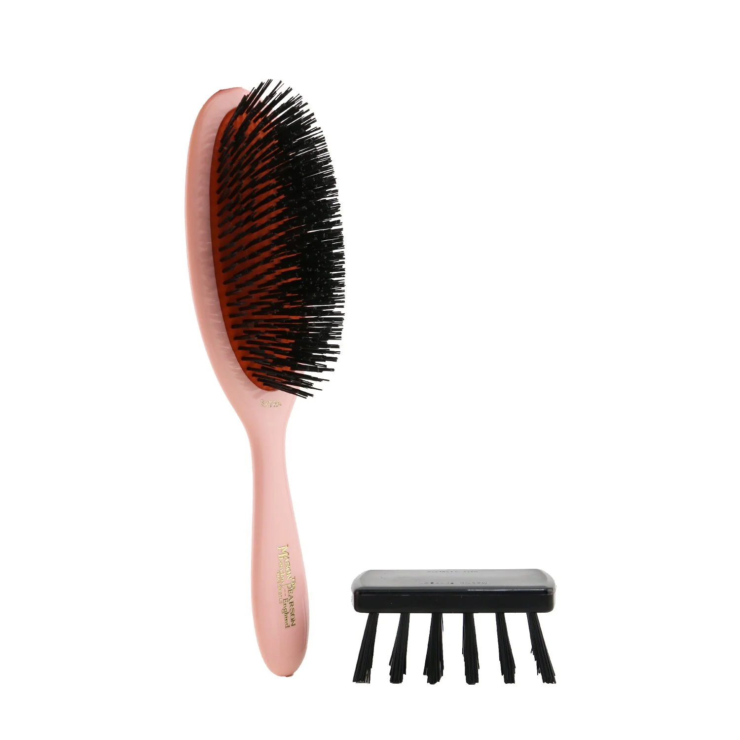 Mason Pearson Boar Bristle - Small Extra Bristle Medium Size Hair Brush B2 - # Pink (Generally Used For Fine Hair)  1pc - Olabens