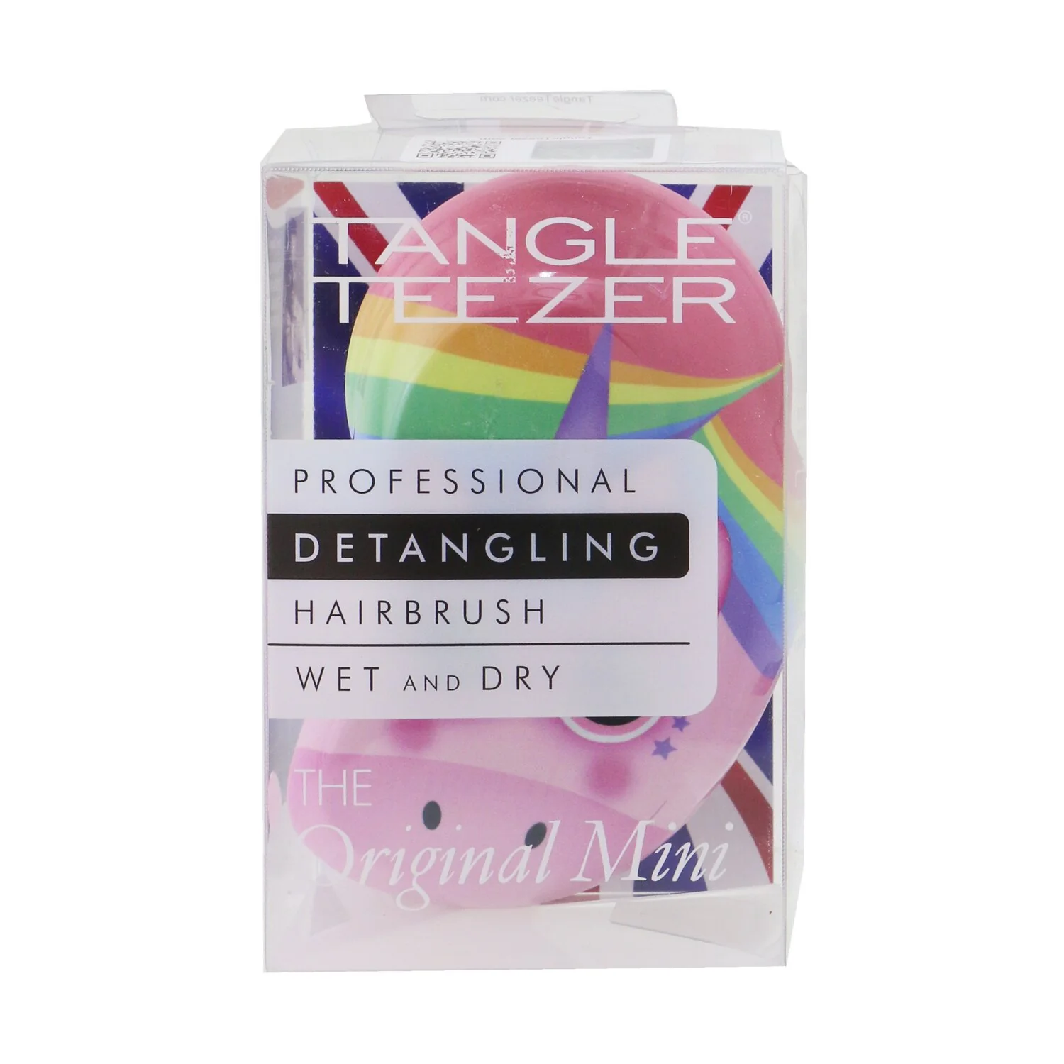 Tangle Teezer The Original Mini Detangling Hair Brush - # Rainbow the Unicorn  1pc - Olabens