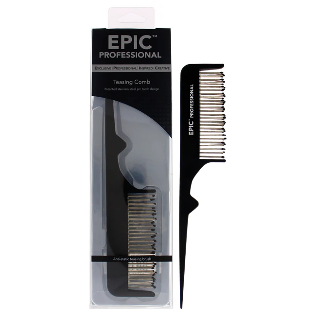 Wet Brush Epic Teasing Comb - Black by Wet Brush for Unisex - 1 Pc Comb - Olabens