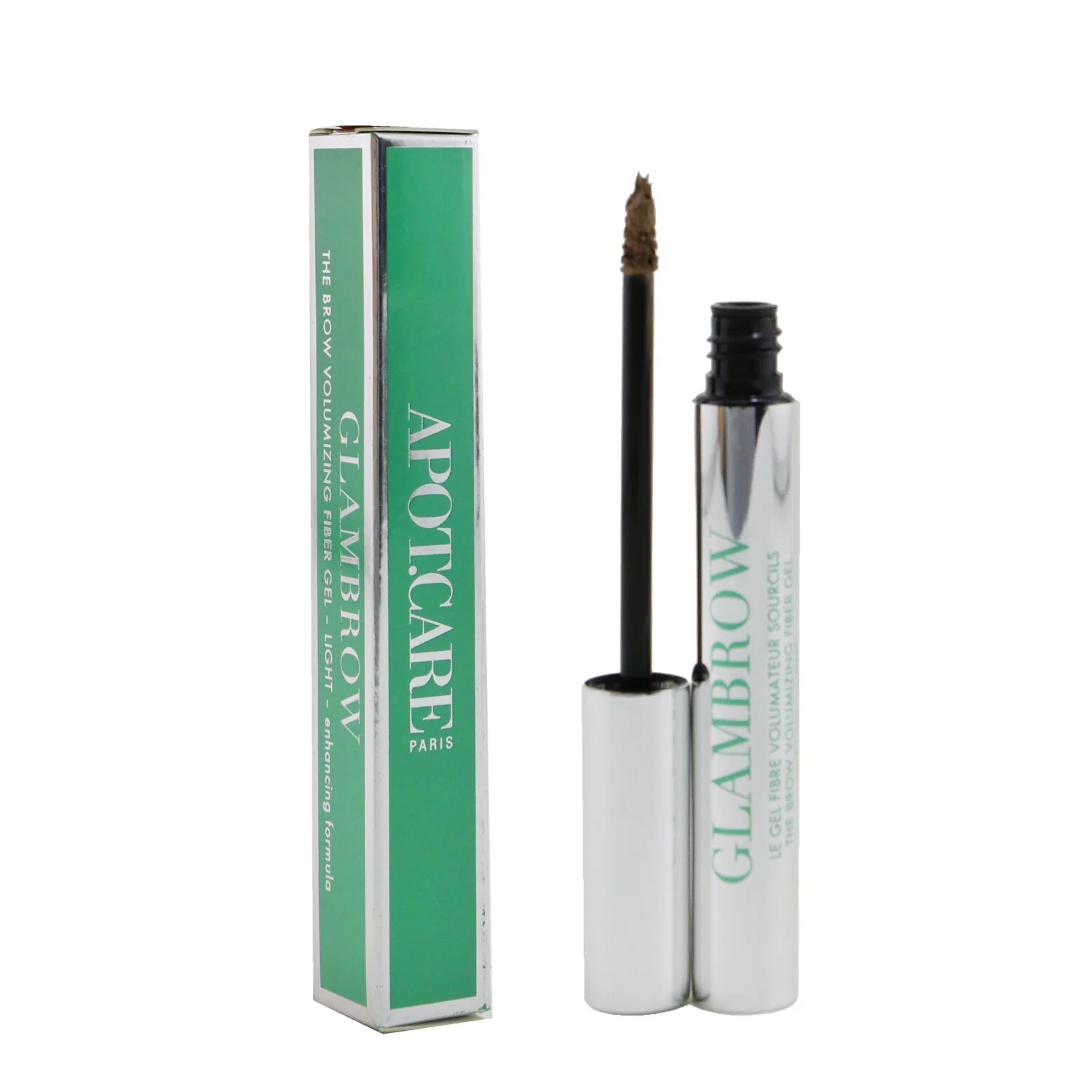 Apot.Care Glambrow The Brow Volumizing Fiber Gel - Light  3g/0.1oz - Olabens