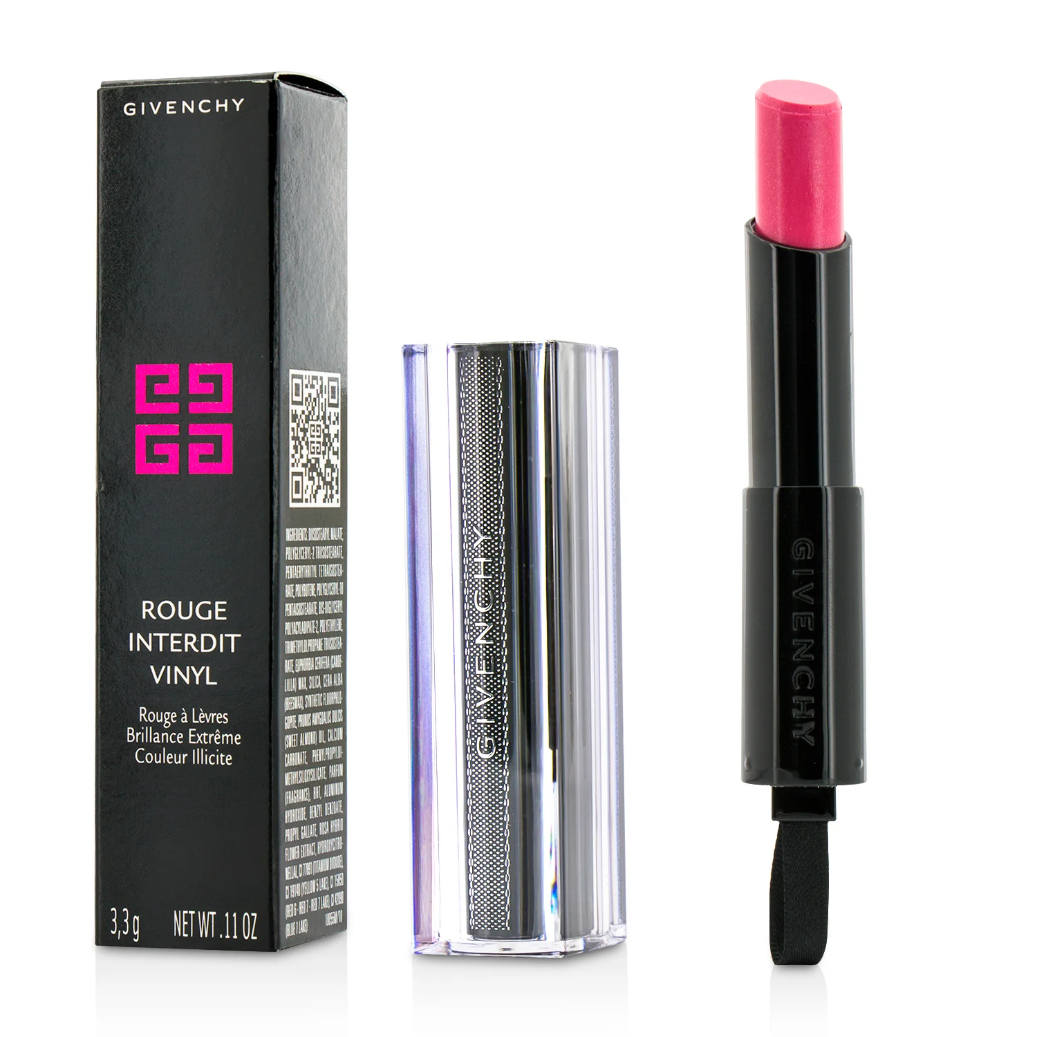 Givenchy Rouge Interdit Vinyl Extreme Shine Lipstick - # 10 Rouge Provocant  3.3g/0.11oz - Olabens