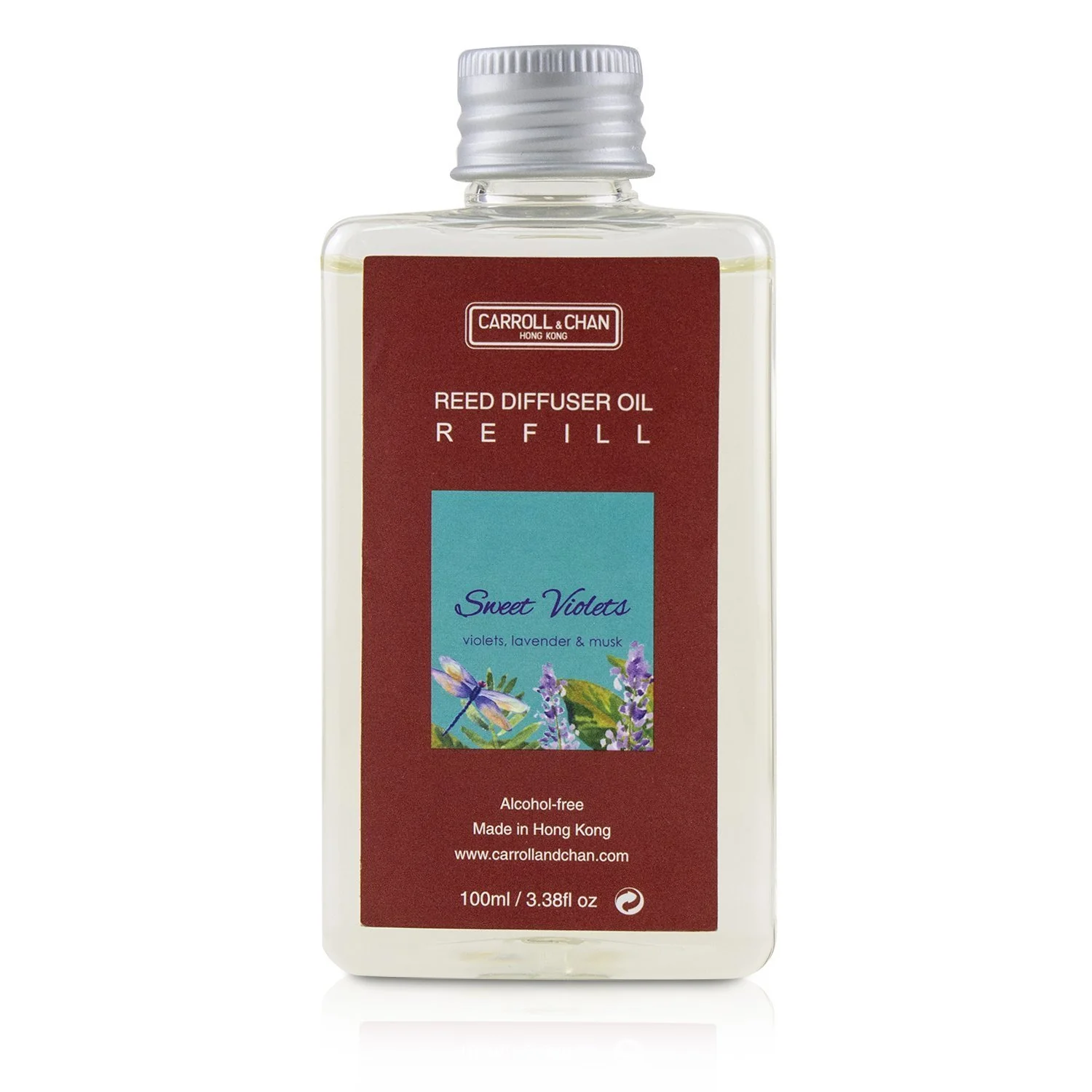 The Candle Company (Carroll & Chan) Reed Diffuser - Sweet Violets  100ml/3.38oz - Olabens
