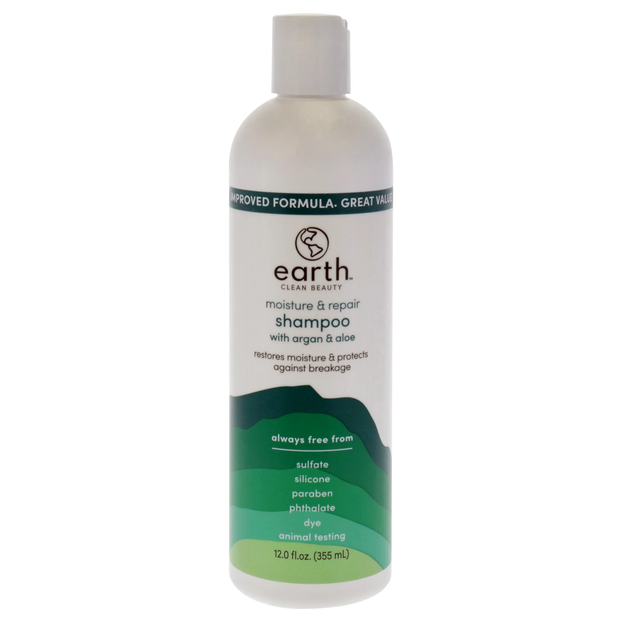 Moisture and Repair Shampoo by Earth for Unisex - 12 oz Shampoo - Olabens