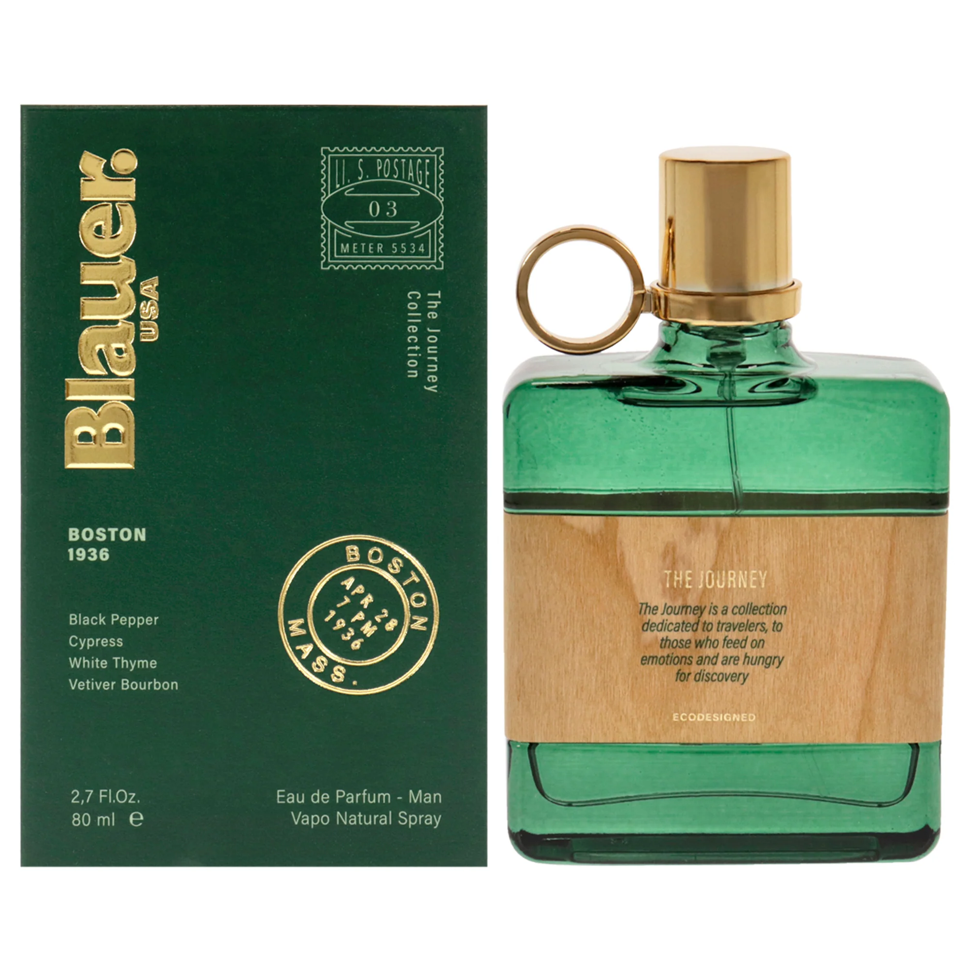 Boston 1936 by Blauer for Men - 2.7 oz EDP Spray - Olabens