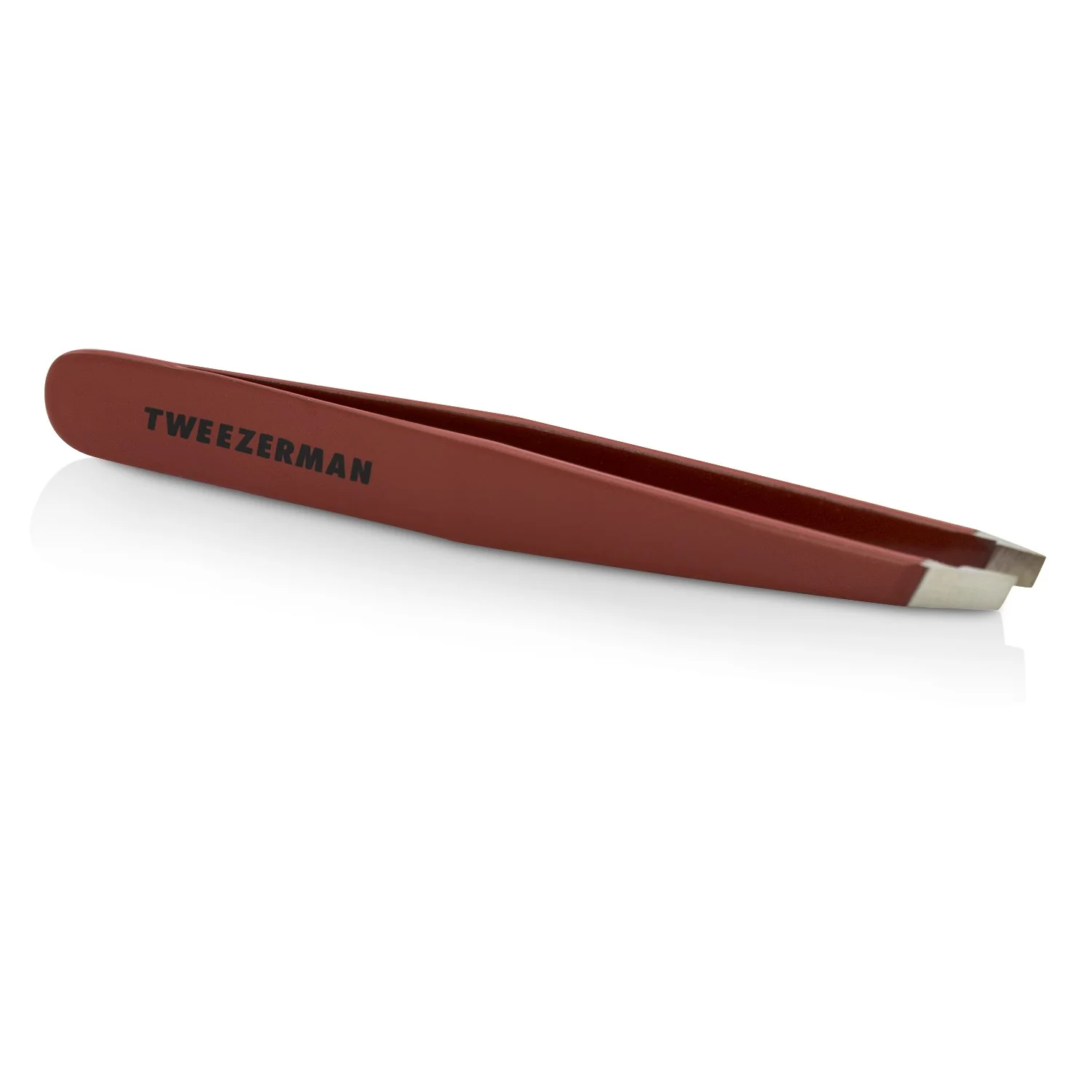Tweezerman Slant Tweezer - Signature Red (Studio Collection) - Olabens