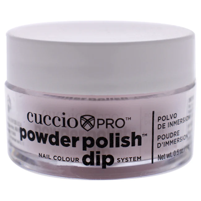 Cuccio Pro Powder Polish Nail Colour Dip System - Original Pink by Cuccio for Women - 0.5 oz Nail Powder - Olabens