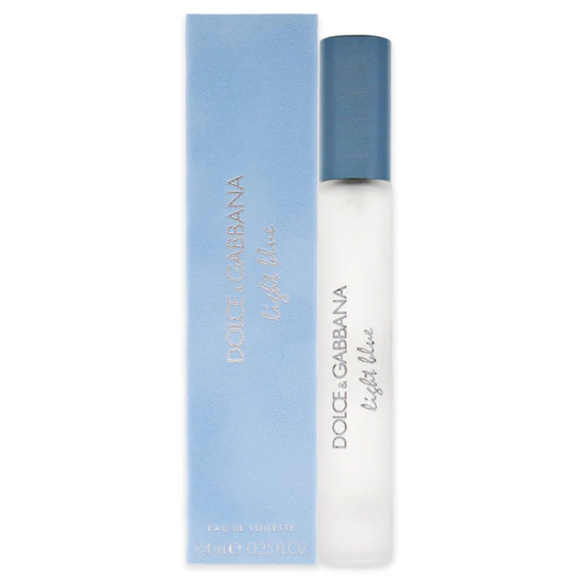 Dolce and Gabbana Light Blue by Dolce and Gabbana for Women - 0.25 oz EDT Spray (Mini) - Olabens