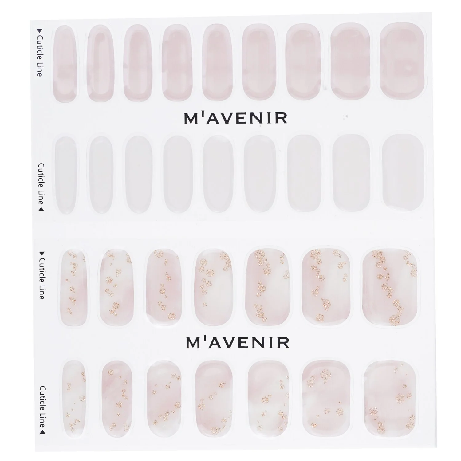 Mavenir Nail Sticker (Patterned) - # Heavenly Nail  32pcs - Olabens