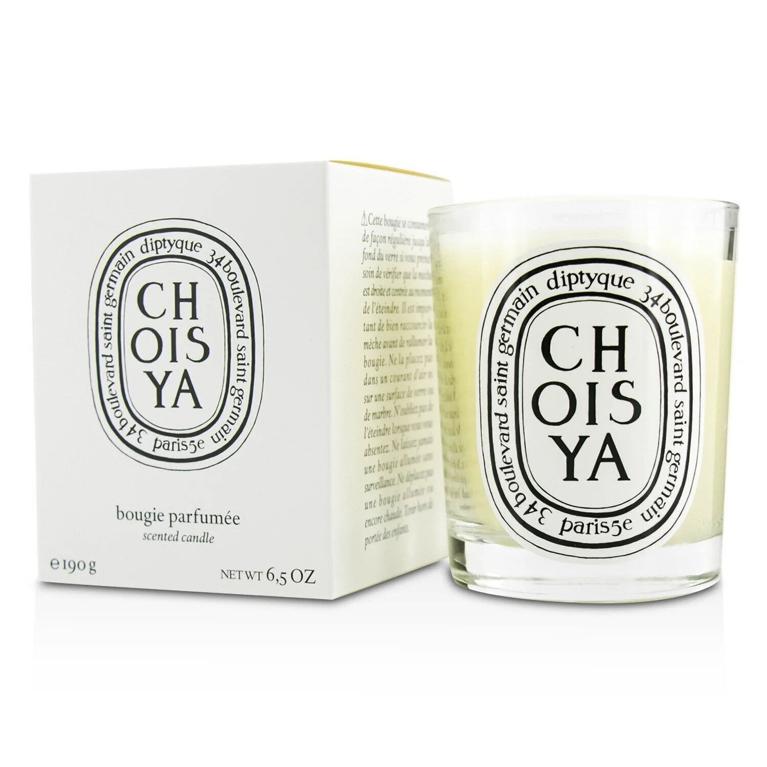 Diptyque Scented Candle - Choisya (Mexican Orange Blossom)  190g/6.5oz - Olabens