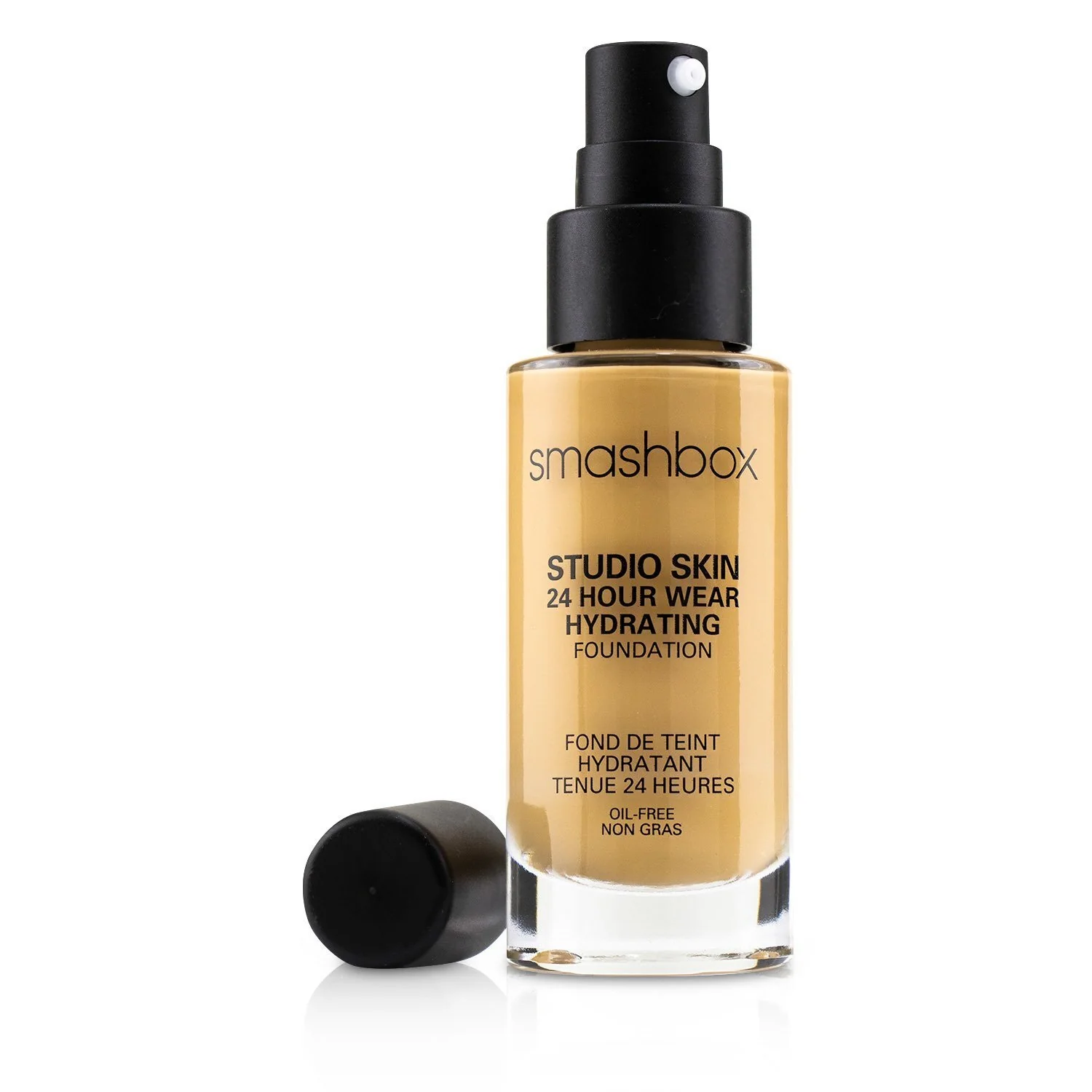 Smashbox Studio Skin 24 Hour Wear Hydrating Foundation - # 3.02 (Medium With Neutral Olive Undertone)  30ml/1oz - Olabens