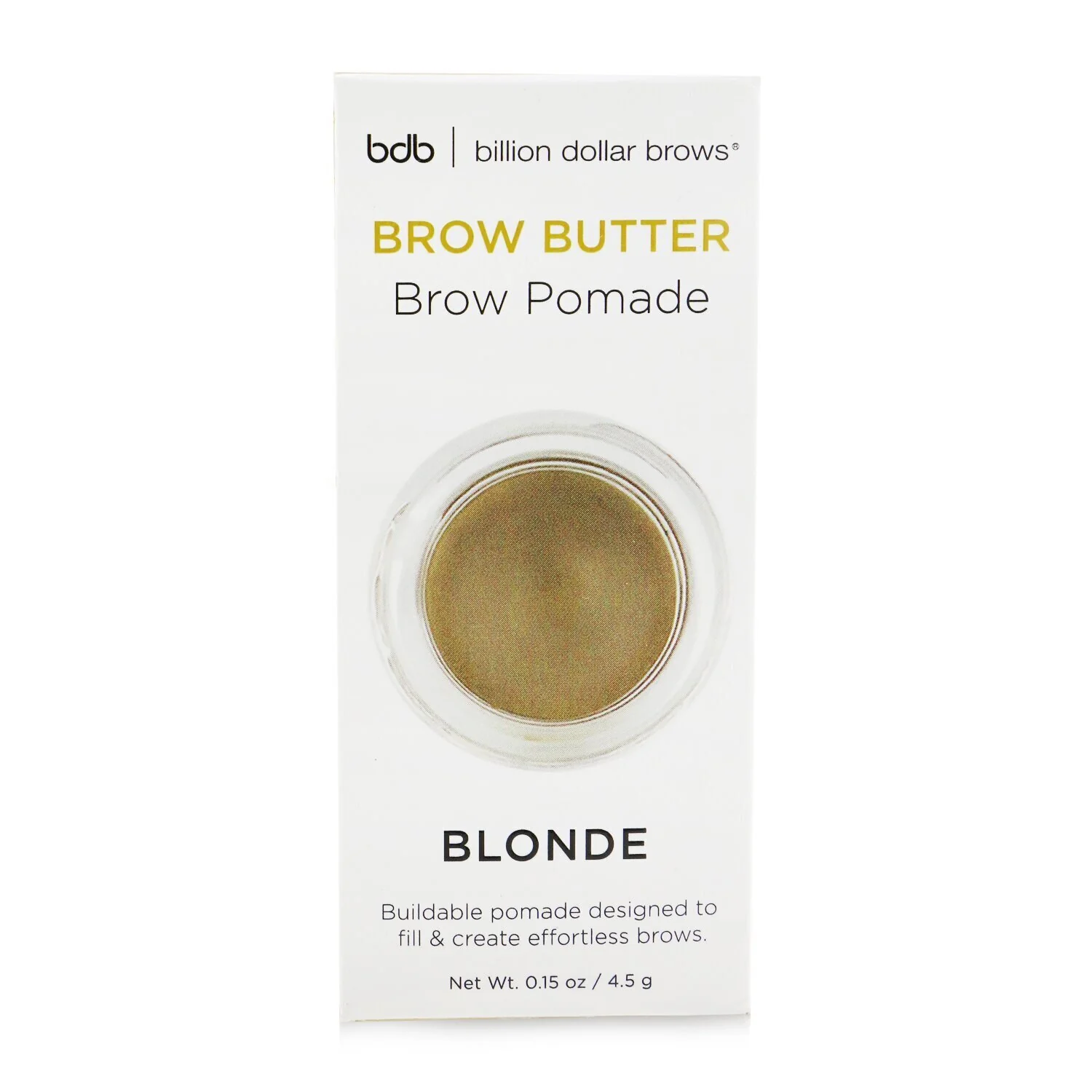 Billion Dollar Brows Brow Butter Brow Pomade - # Blonde  4.5g/0.15oz - Olabens