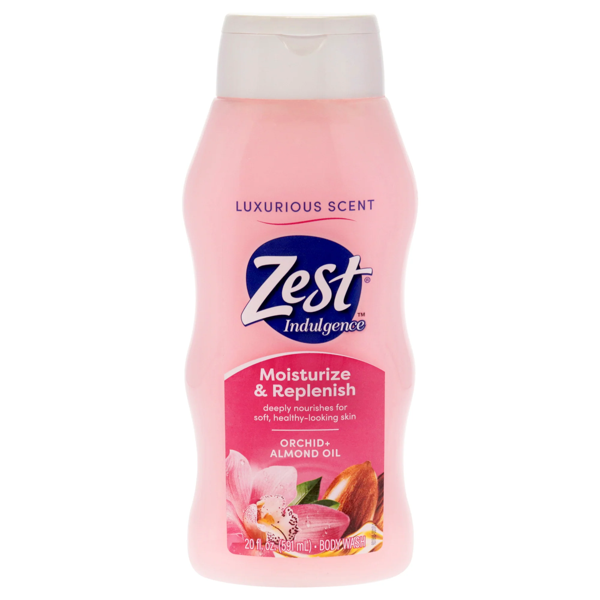 Moisturize and Replenish Body Wash - Orchid and Almond Oil by Zest for Women - 20 oz Body Wash - Olabens