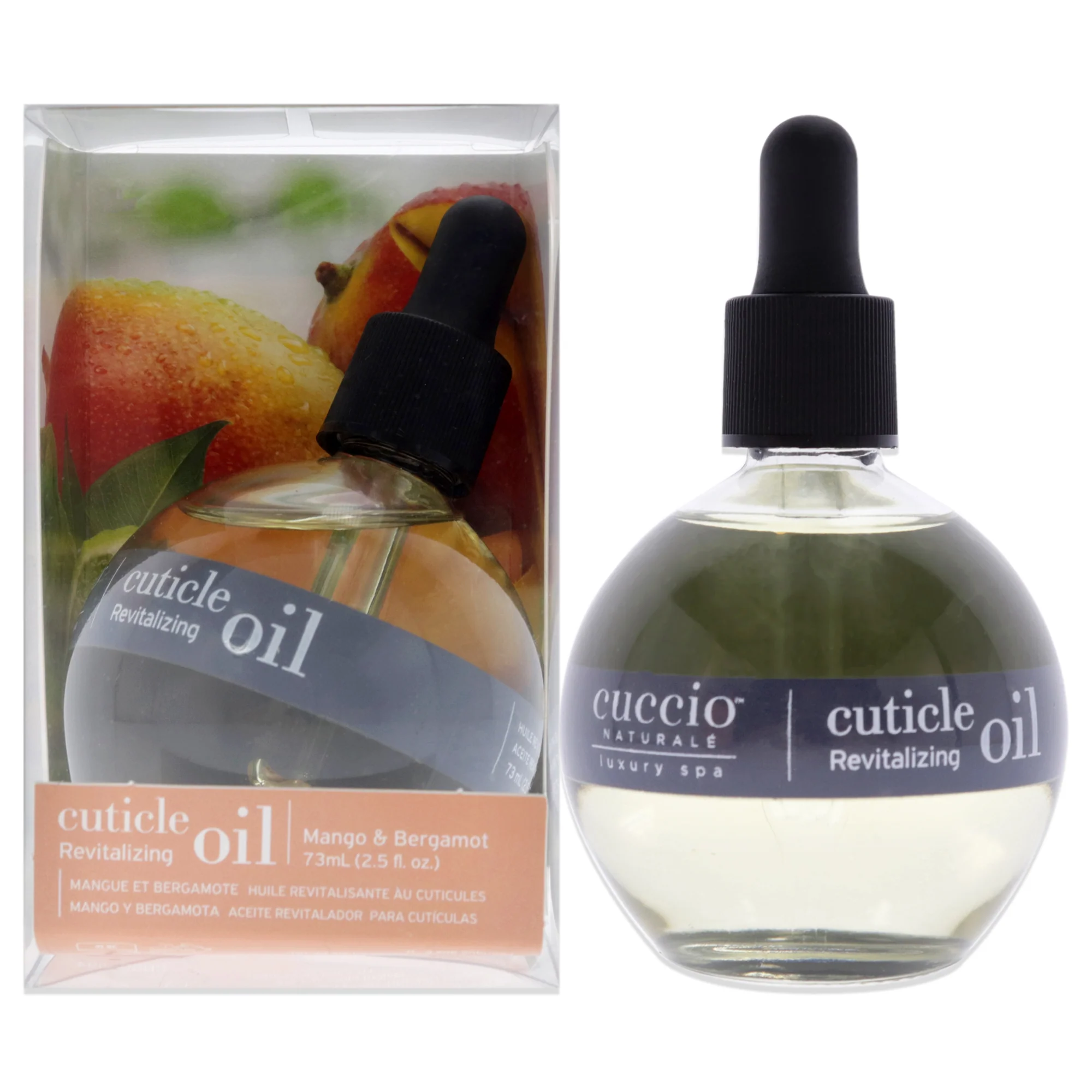 Cuccio Naturale Cuticle Revitalizing Oil - Mango and Bergamot by Cuccio Naturale for Unisex - 2.5 oz Oil - Olabens