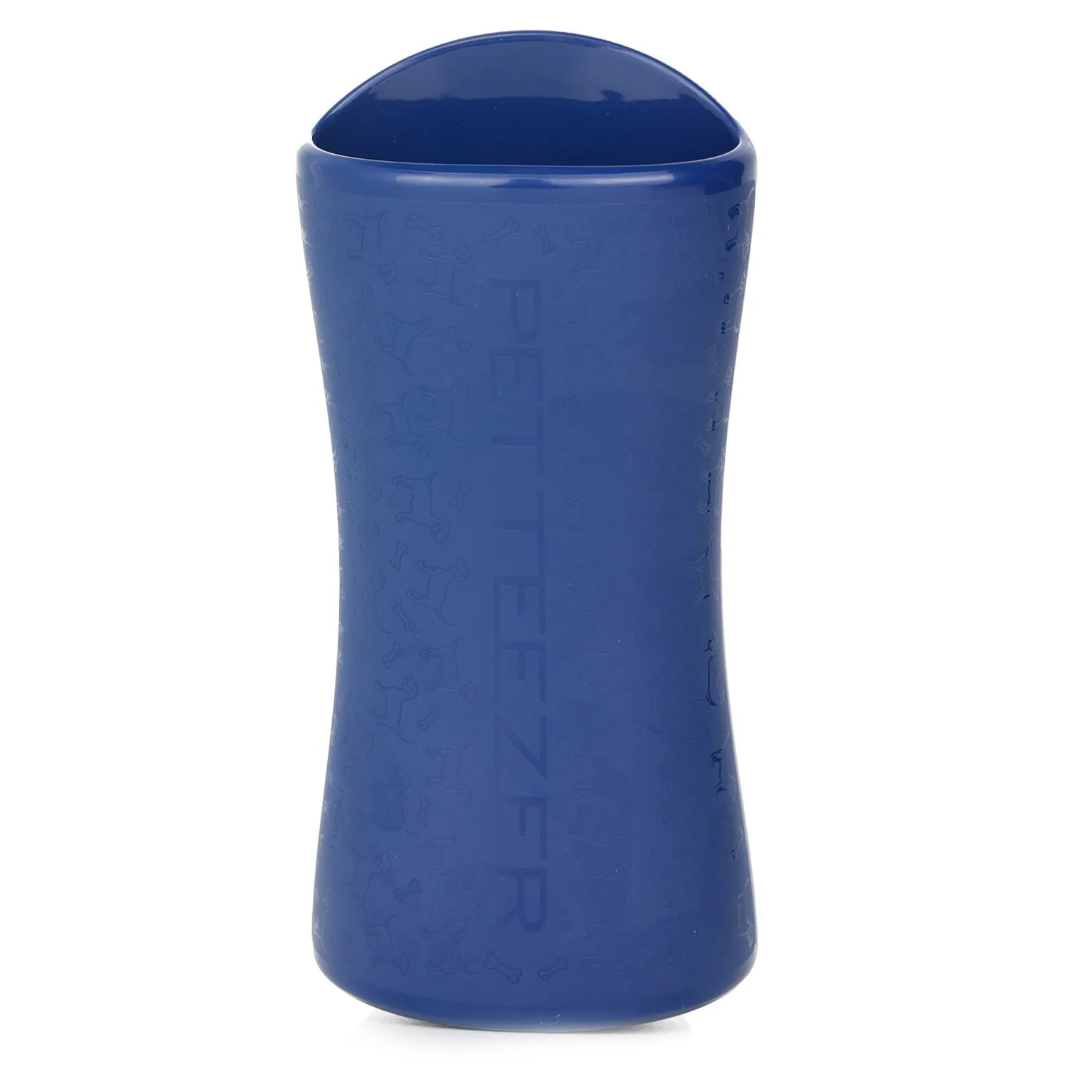 Tangle Teezer Pet Teezer Detangling & Dog Grooming Brush (For Light Shedding, Wiry & Fine Haired Dogs) - # Navy / Orange  1pcs - Olabens