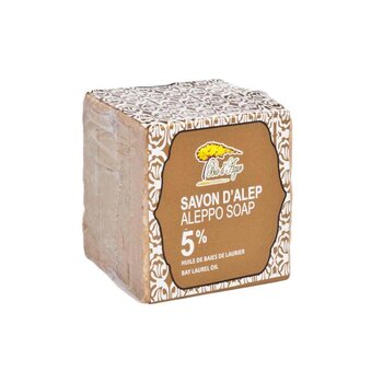 Bio d'Azur Aleppo Handmade Soap- 5% Laurel Oil  Fixed Size - Olabens
