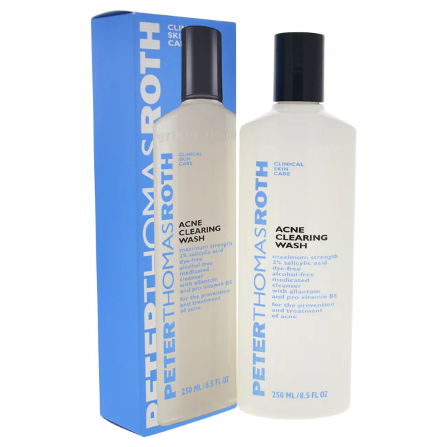 Peter Thomas Roth Acne Clearing Wash by Peter Thomas Roth for Unisex - 8.5 oz Cleanser - Olabens