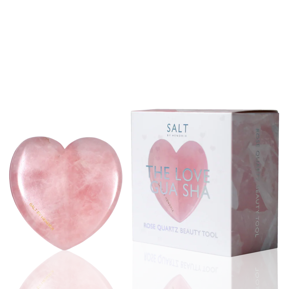 Salt By Hendrix Love Gua Sha - Rose Quartz - Olabens