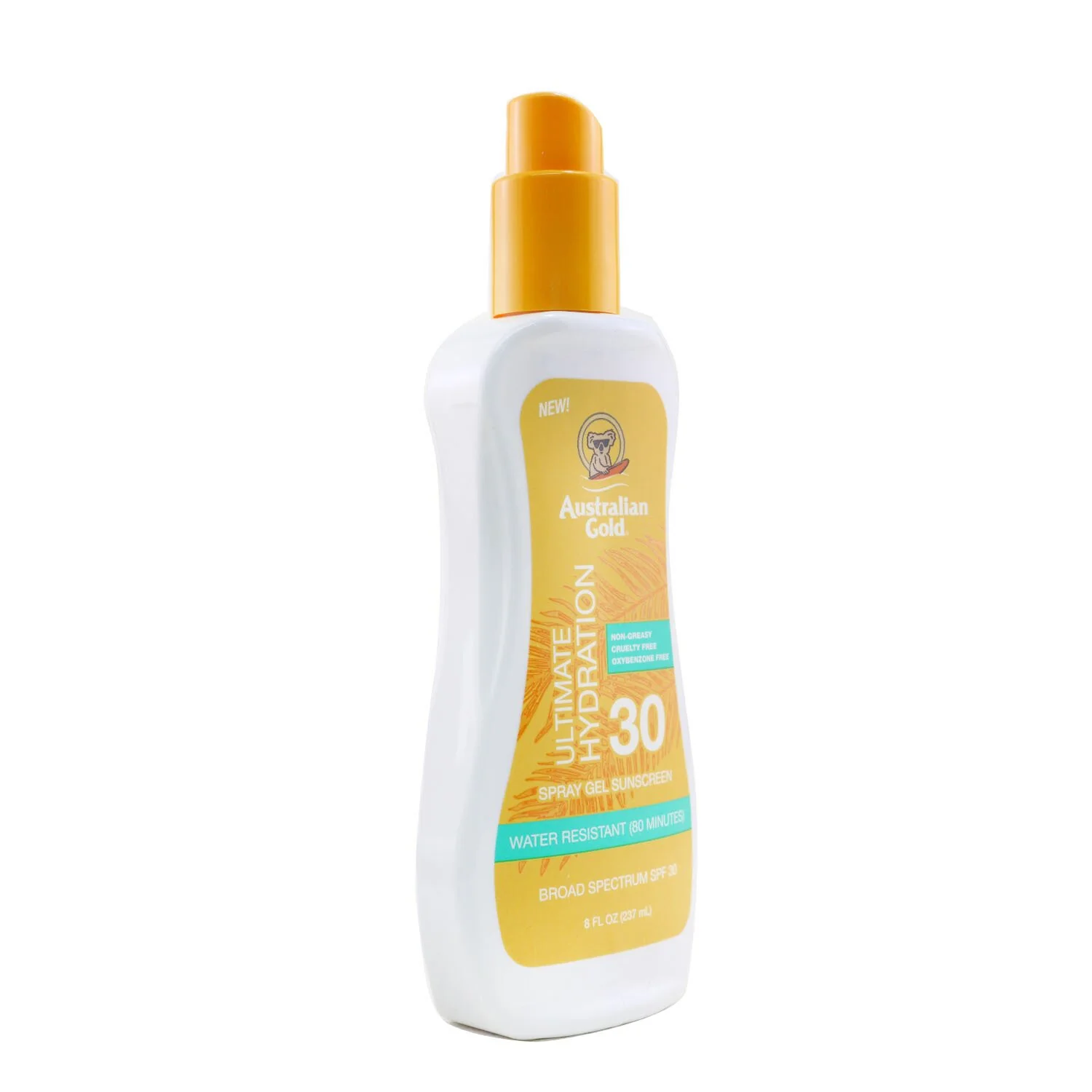 Australian Gold Spray Gel Sunscreen SPF 30 (Ultimate Hydration)  237ml/8oz - Olabens