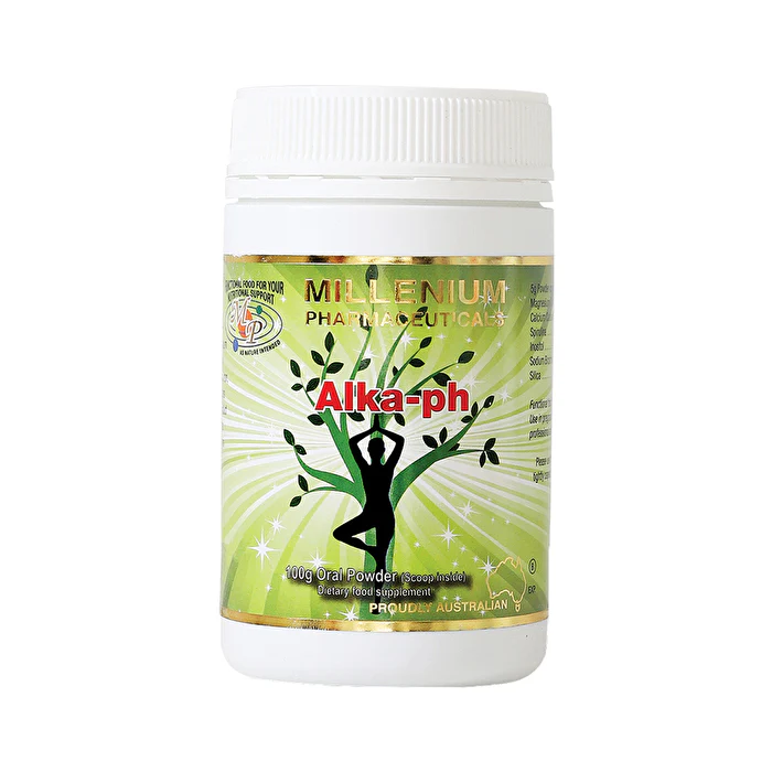Millenium Pharmaceuticals Alka-pH 100g - Olabens