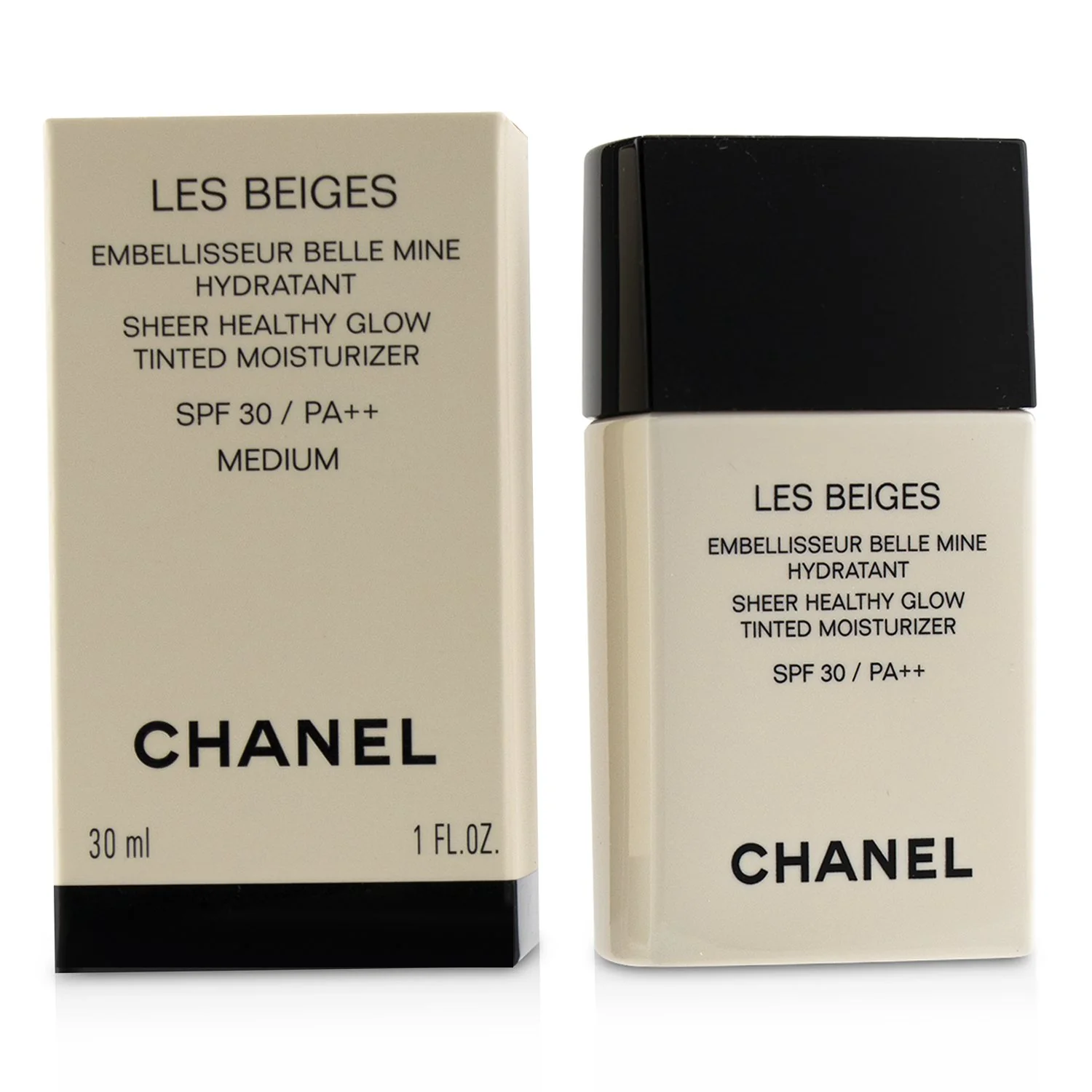 Chanel Les Beiges Sheer Healthy Glow Tinted Moisturizer SPF 30 - # Medium  30ml/1oz - Olabens