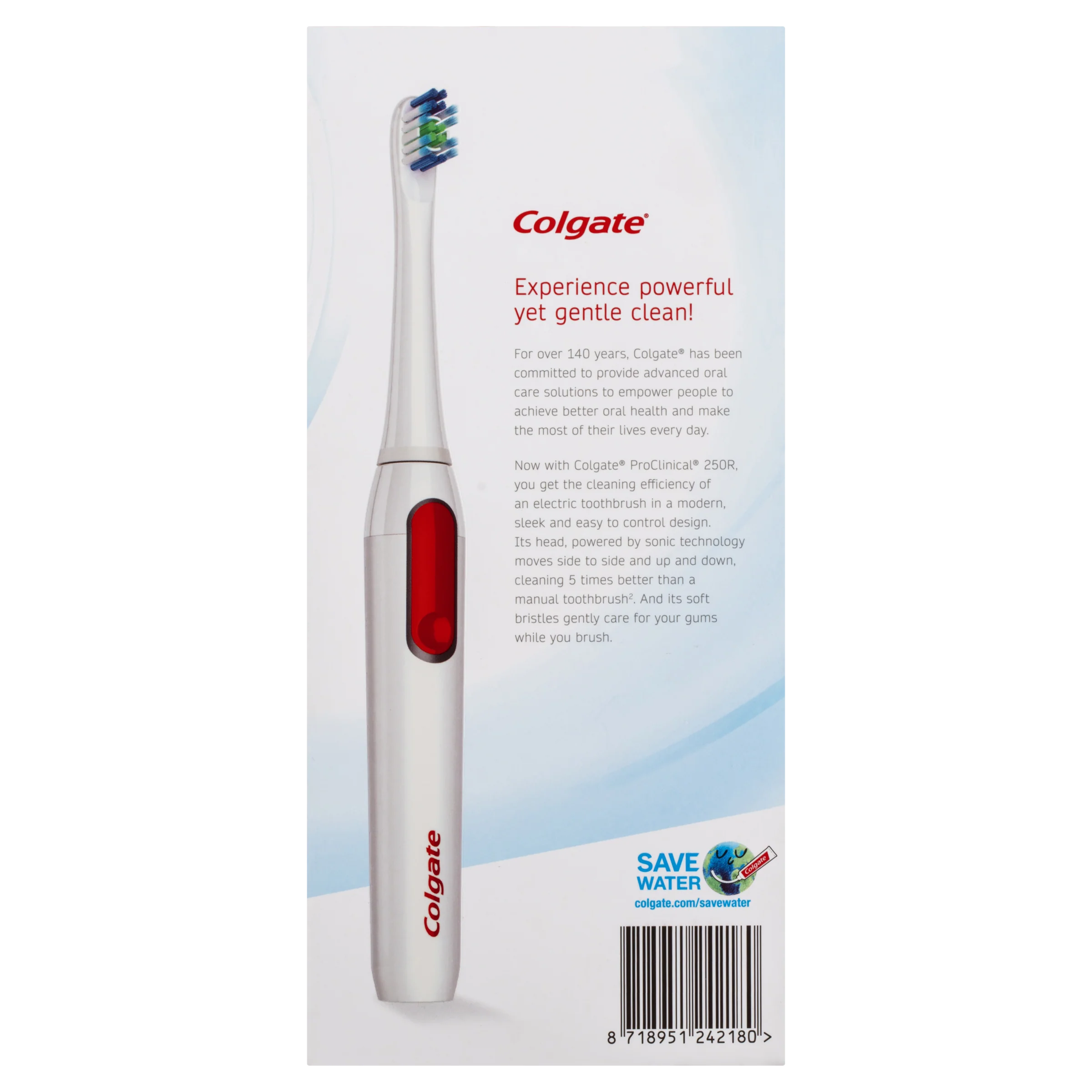 Colgate Power Brush Pro Clinical 250R White - Olabens