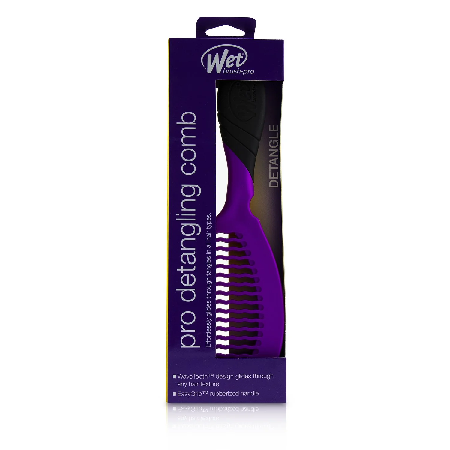 Wet Brush Pro Detangling Comb - # Purple  1pc - Olabens