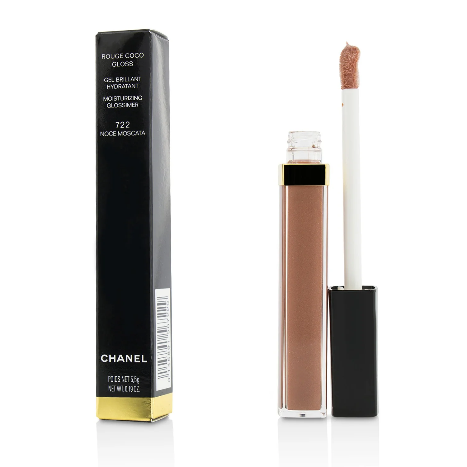 Chanel Rouge Coco Gloss Moisturizing Glossimer - # 806 Rose Tentation  5.5g/0.19oz - Olabens