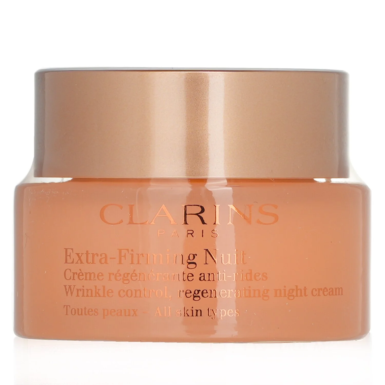 Clarins Extra-Firming Nuit Wrinkle Control, Regenerating Night Cream - All Skin Types (Unboxed)  50ml/1.6oz - Olabens