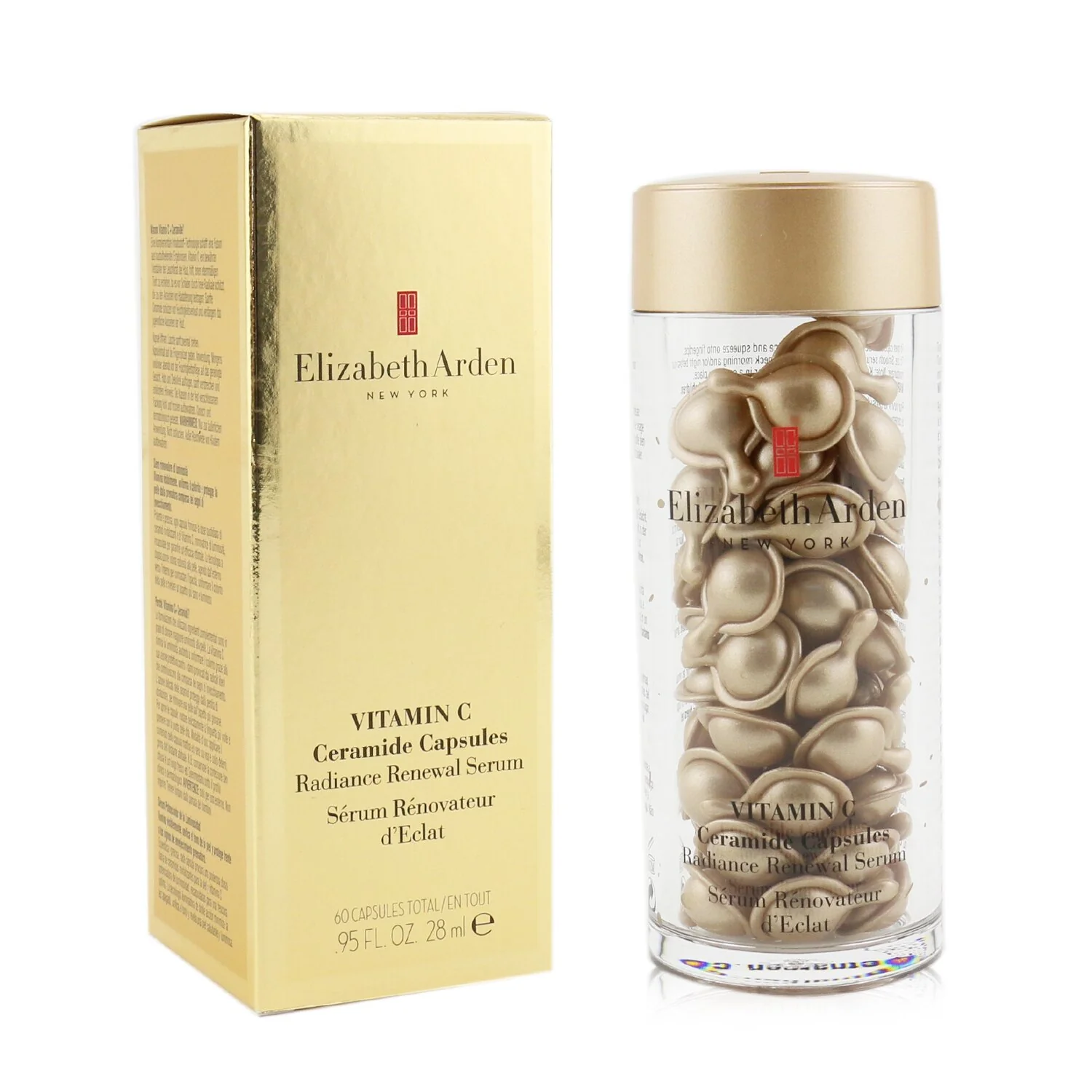 Elizabeth Arden Ceramide Vitamin C Capsules - Radiance Renewal Serum  60caps - Olabens