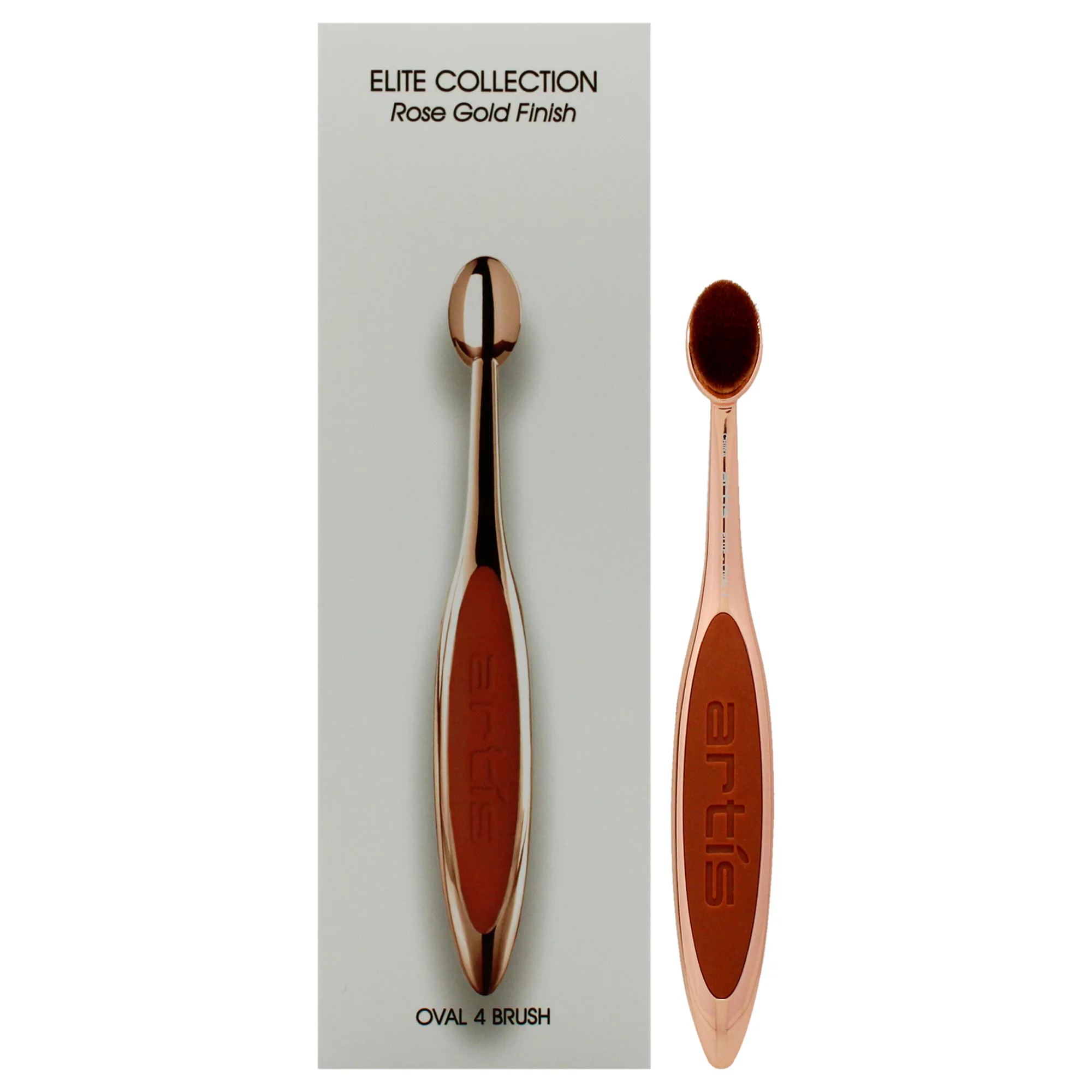 Elite Collection Oval 4 Brush - Rose Gold by Artis for Women - 1 Pc Brush - Olabens